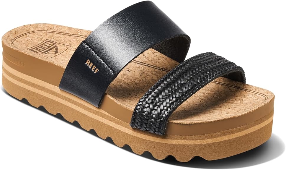 REEF Damen - Zehentrenner Cushion Vista High Black - CI9862