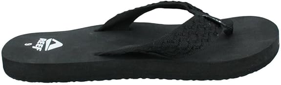 Reef Zehentrenner Sandale für Herren - Smooty - schwarz
