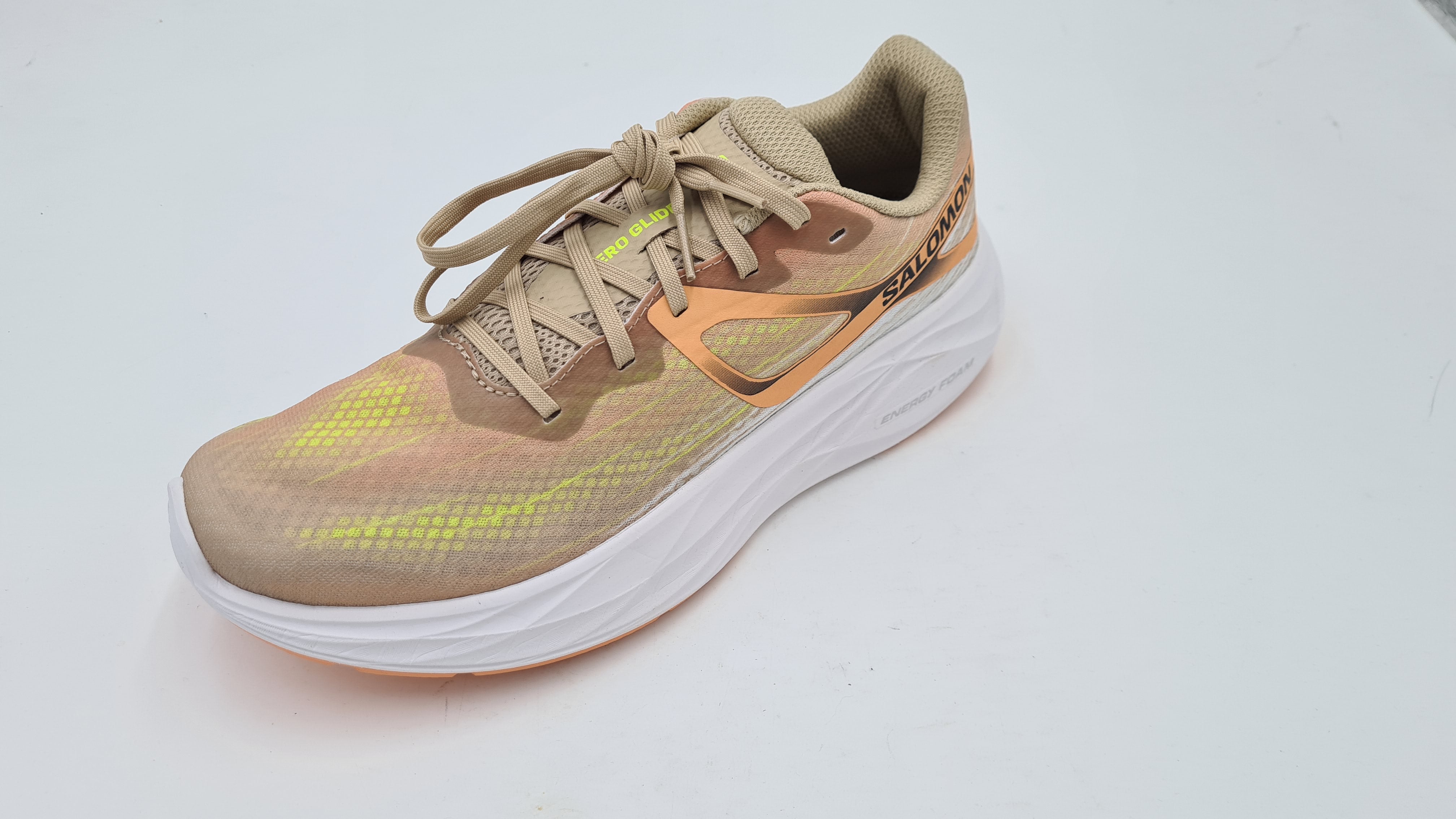 Salomon AERO GLIDE W Damenschuh Safari/White/Cntlup - 472809