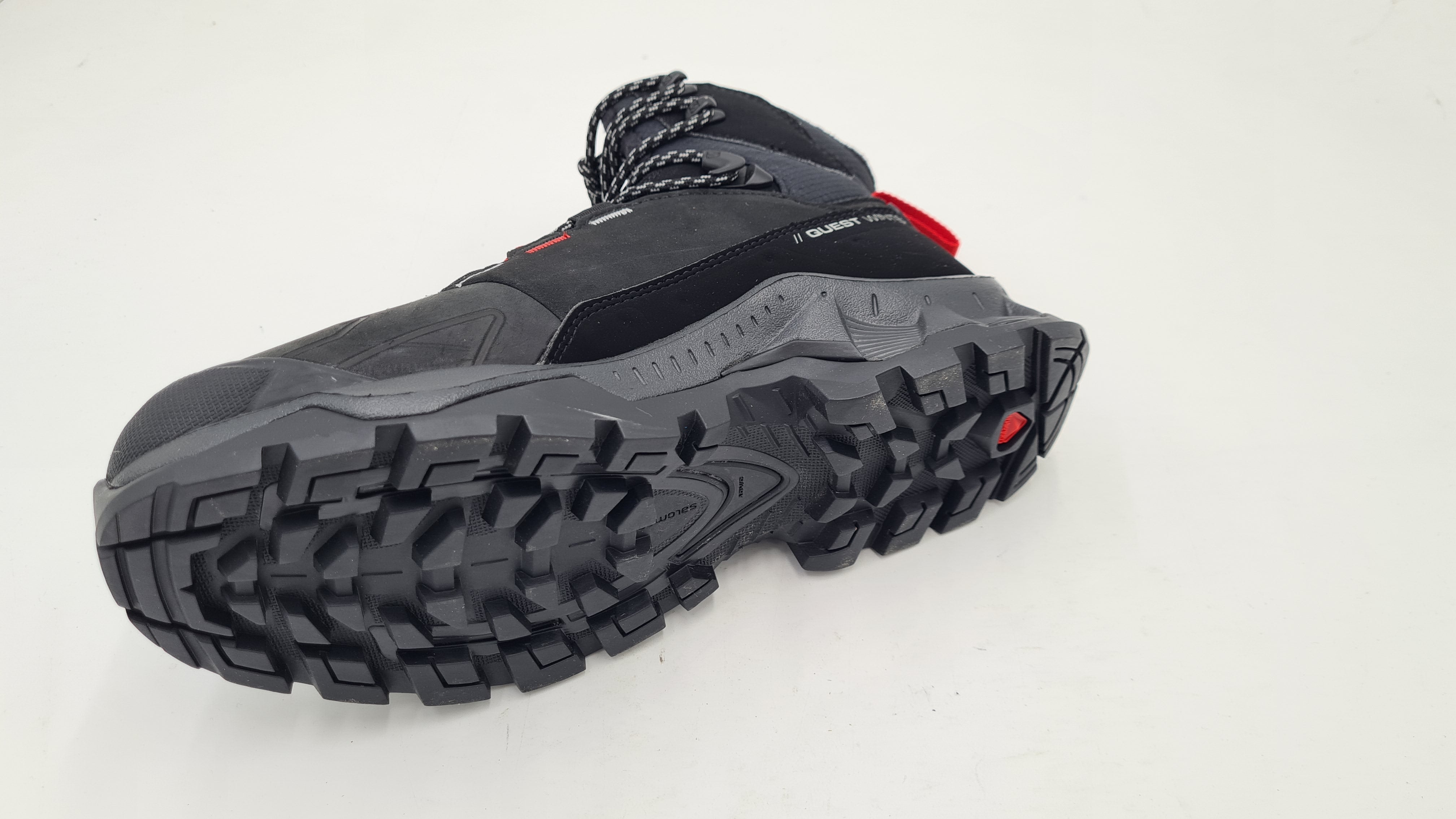 Salomon QUEST WINTER TS CSWP Black/Goji BHerrenstiefel - 413666