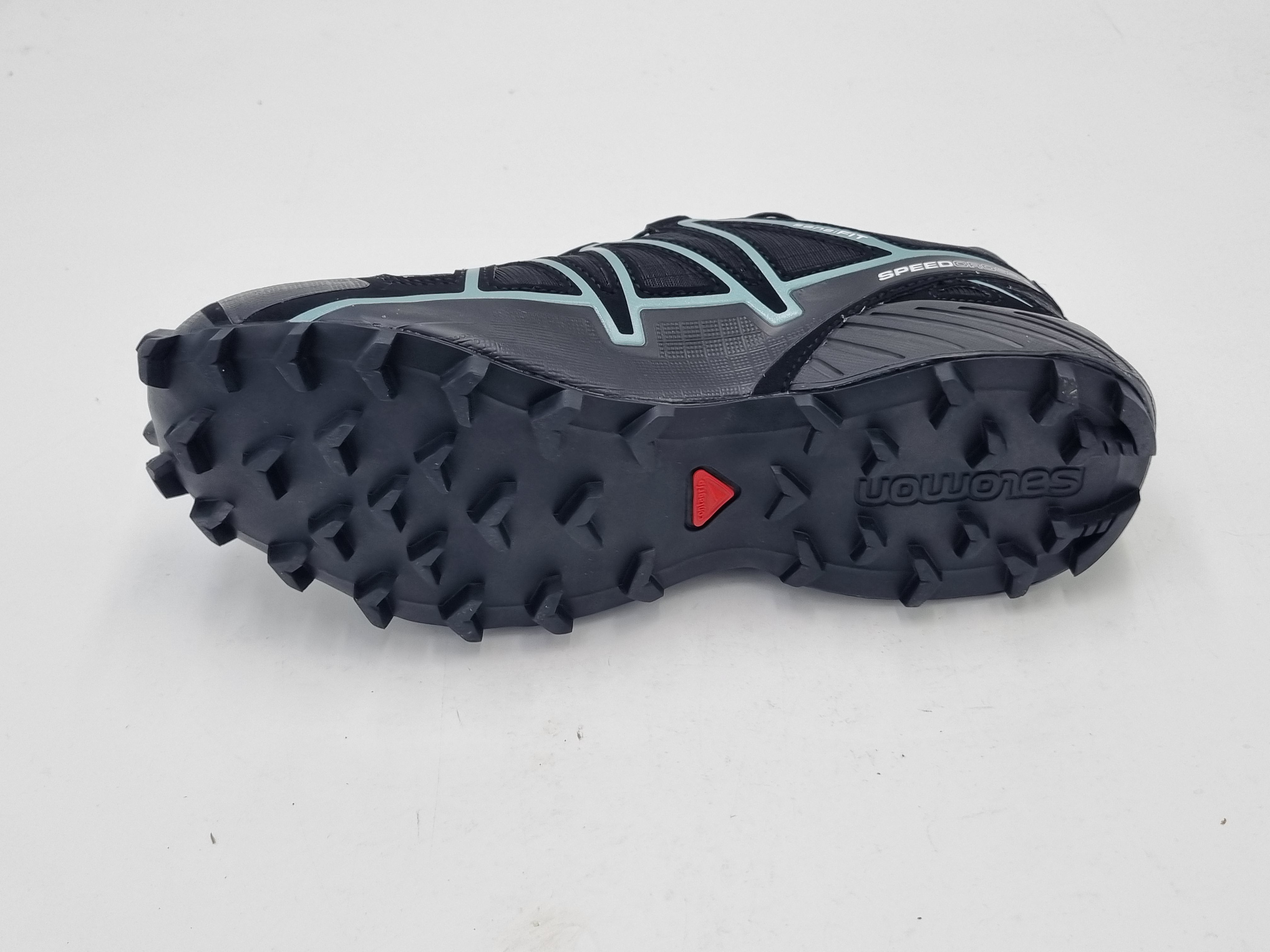 Salomon Speedcross 4 GTX W Black/Black/Metallic Bubble Blue Damenschuh - 383187