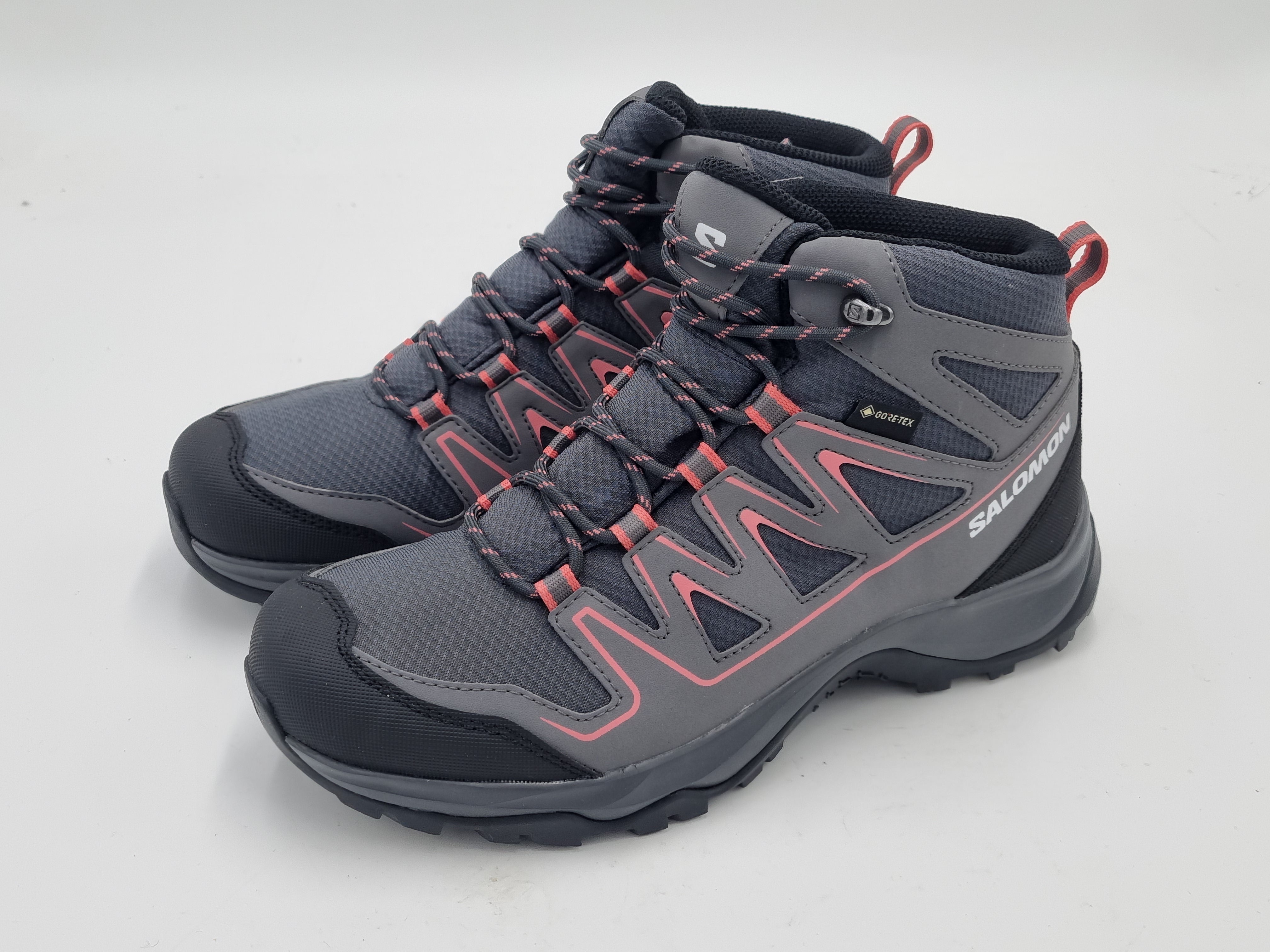 Salomon ONIS MID GTX W Ebony/QuSh/Tea Rose Damen Trekkingstiefel - 471014