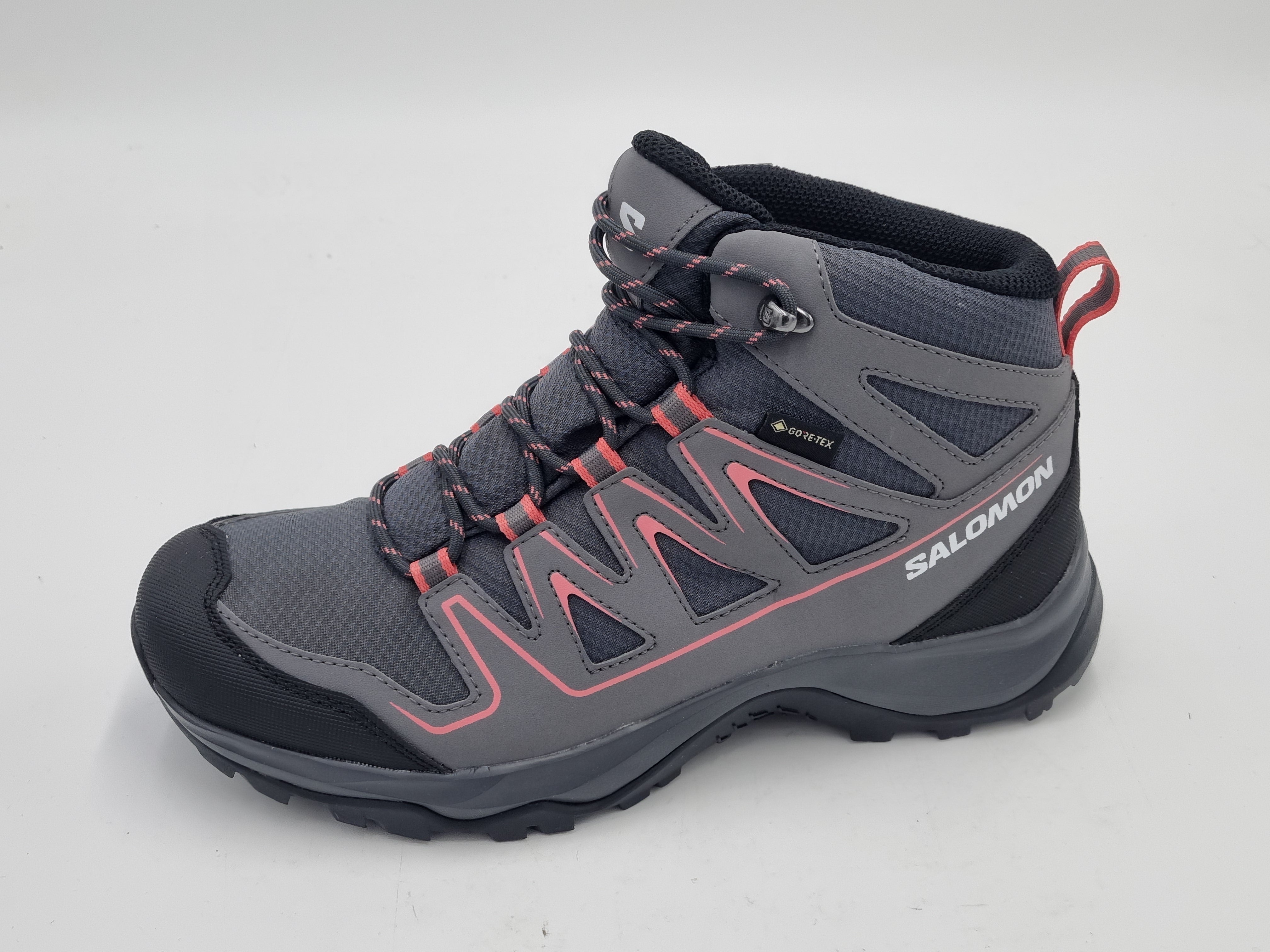 Salomon ONIS MID GTX W Ebony/QuSh/Tea Rose Damen Trekkingstiefel - 471014