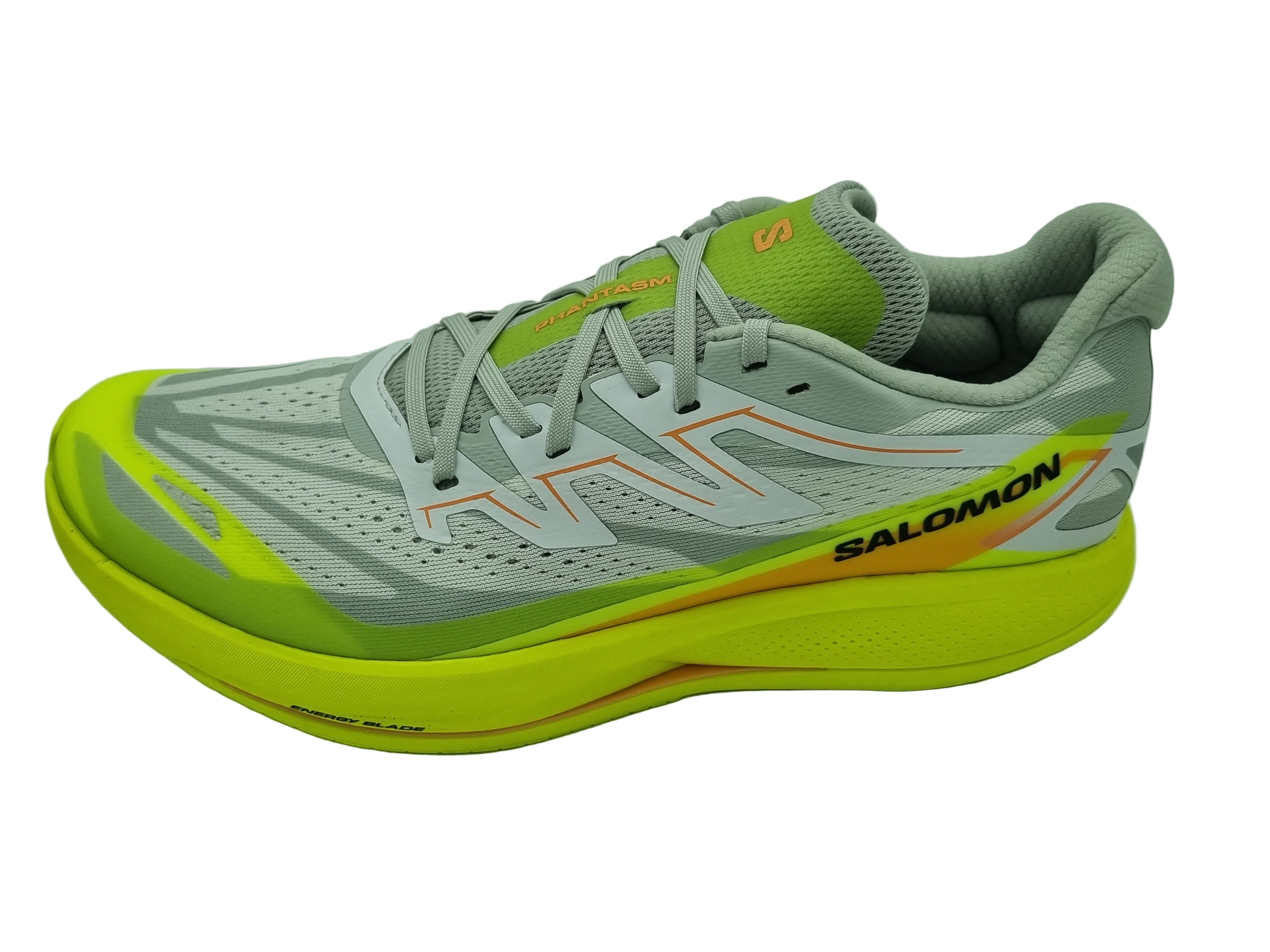 Salomon PHANTASM 2 Herren Laufschuhe White/Yellow/Metal - 473830_Seite