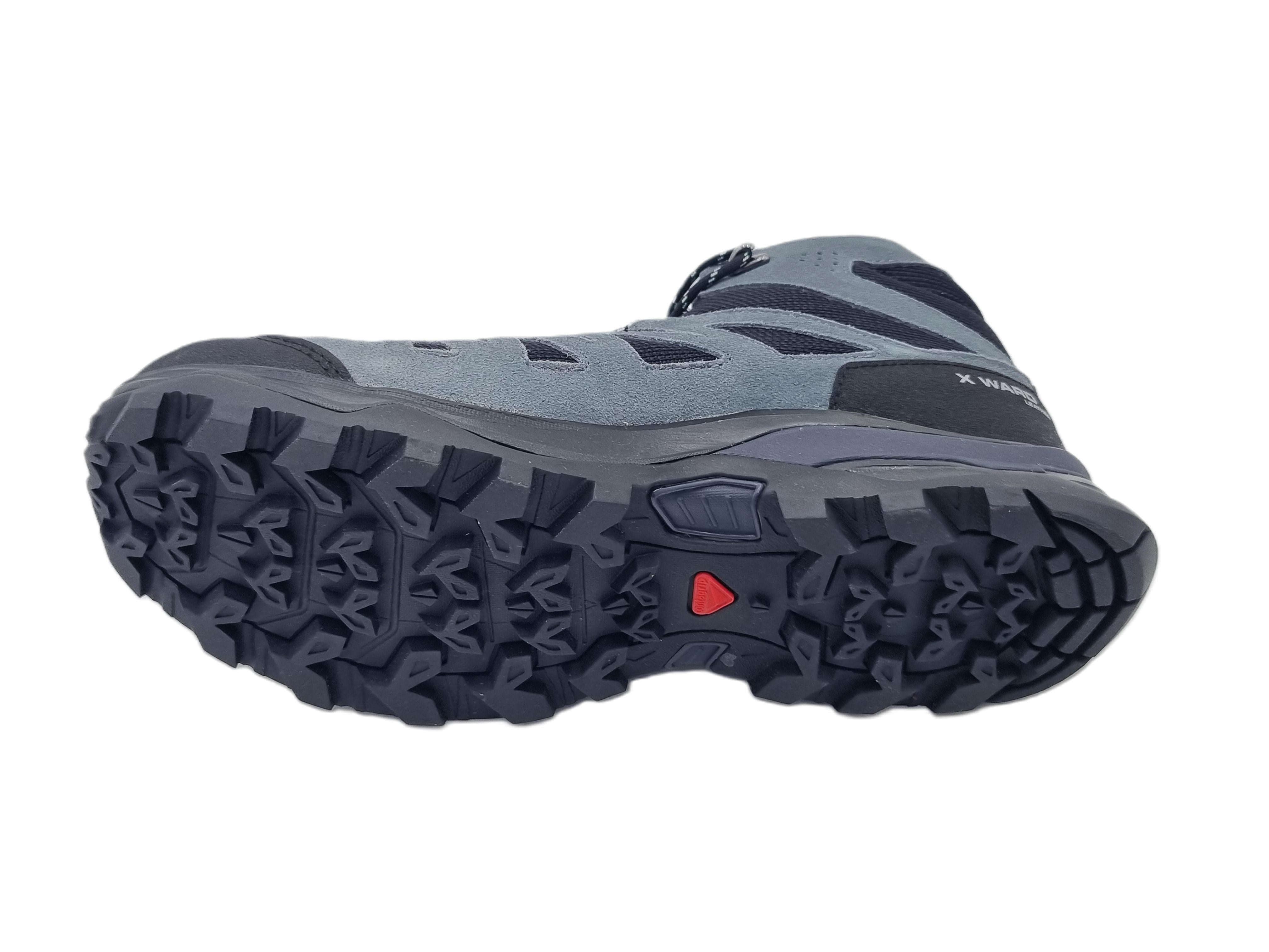 Salomon Ward Leather Mid GTX W India ink black Damenschuhe - 471820_Sohle