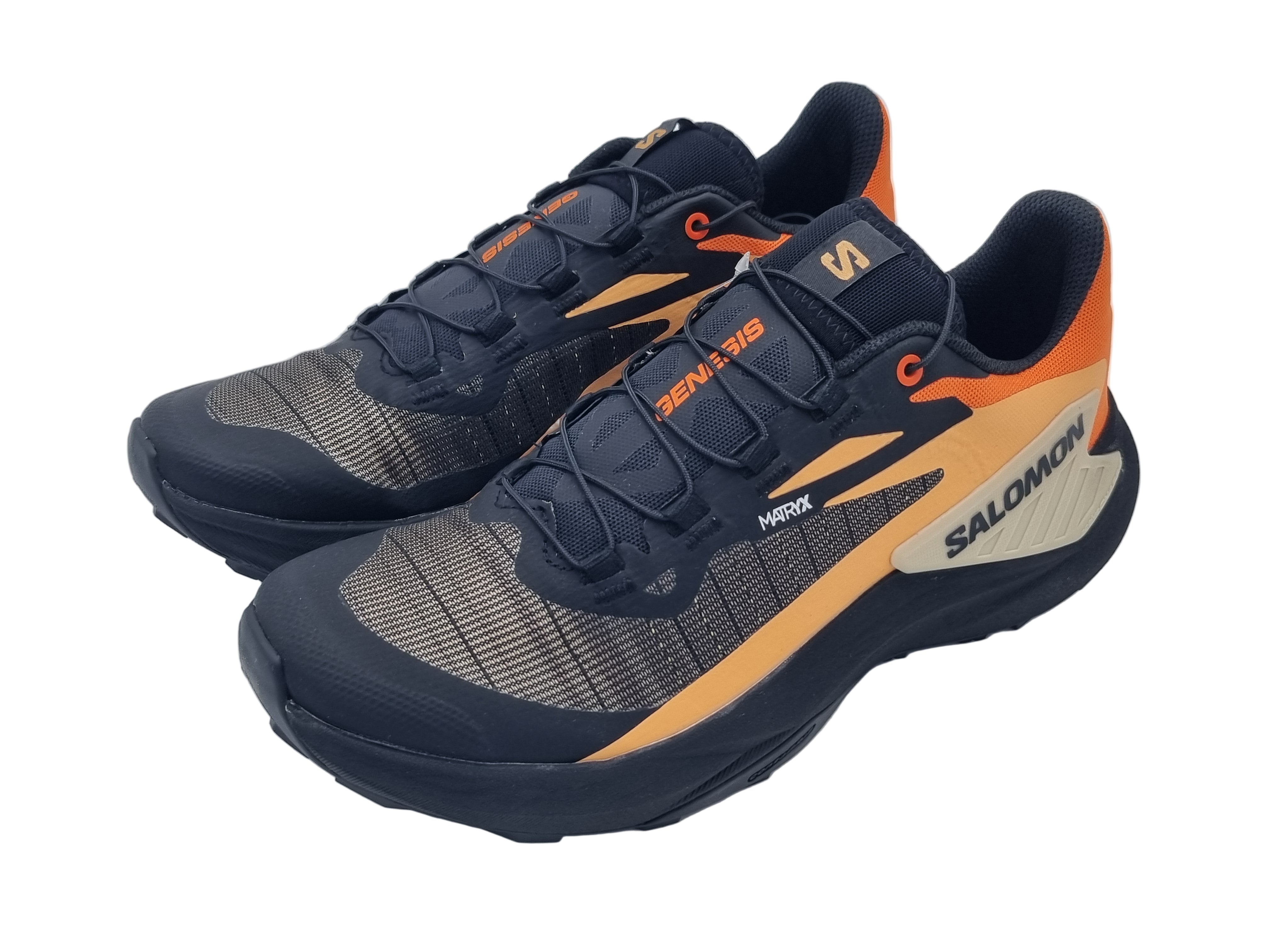 Salomon Herrenschuhe Genesis Dragon Fire/Black/Cement - 475261