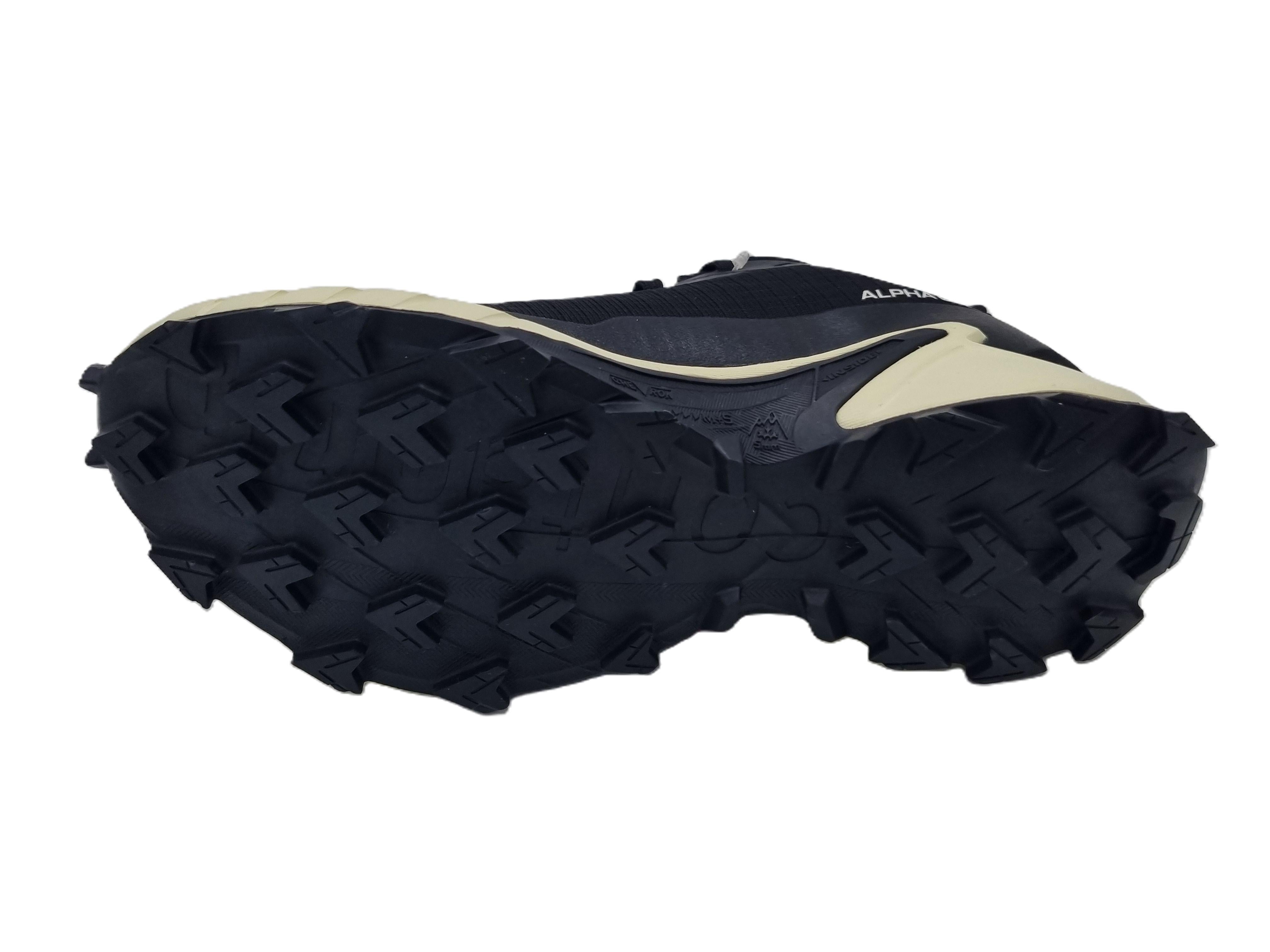 Salomon ALPHACROSS 5 GTX W Black/Tyello Damenschuh - 474606_Sohle