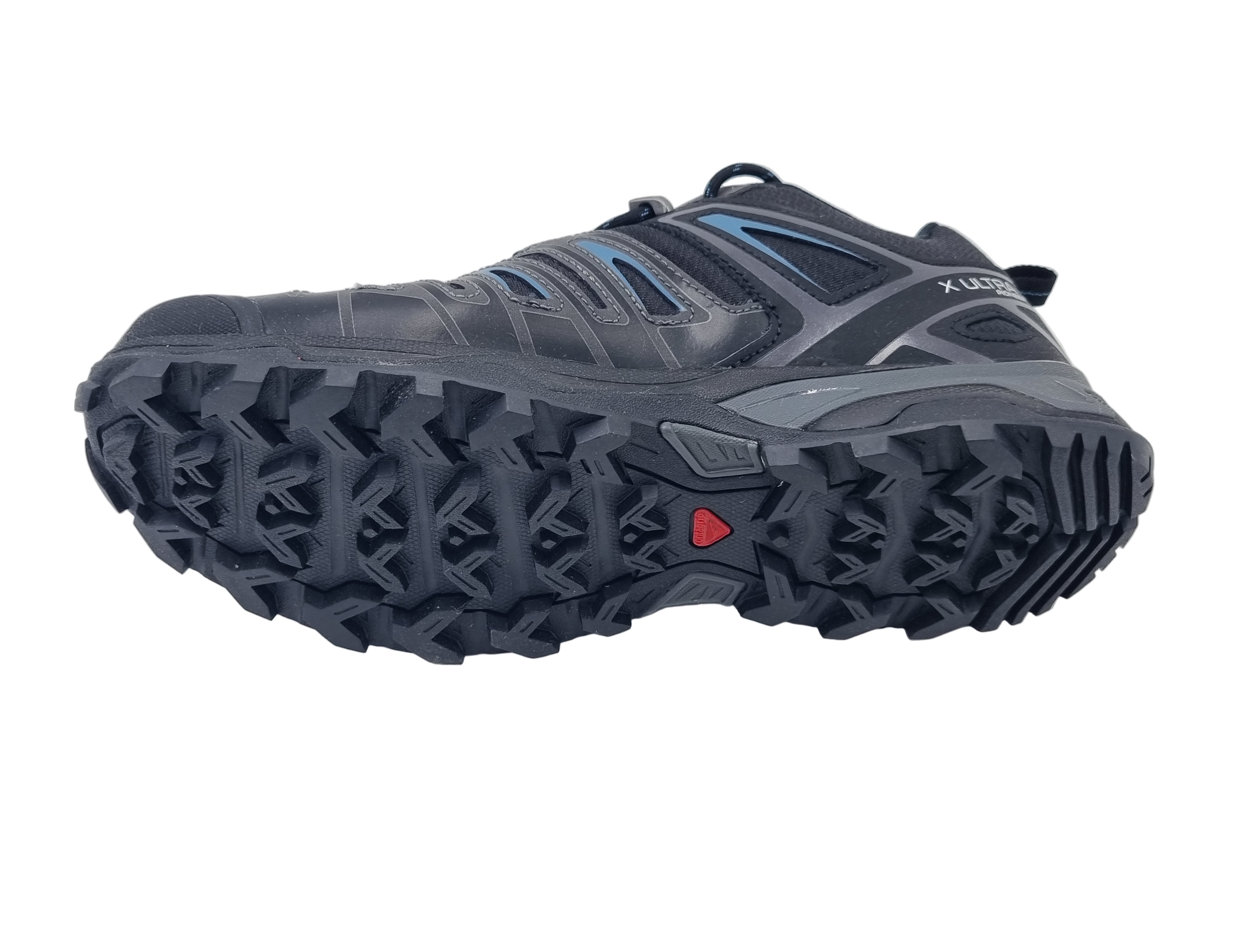 Salomon X ULTRA PIONEER GTX Black magnet blue steel Herrenschuh - 416708_Sohle