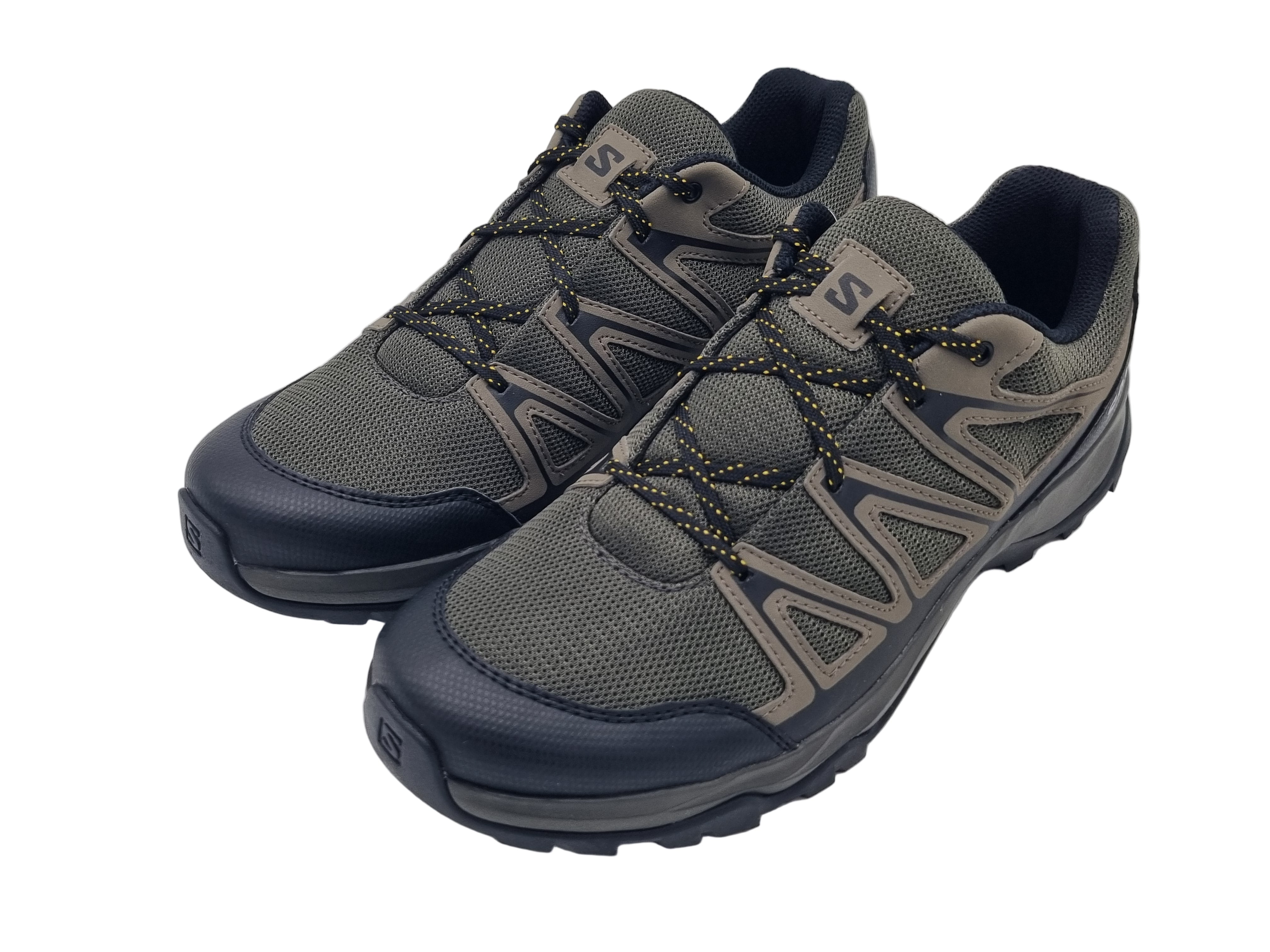Salomon BARRAKEE beluga bungee cord black Herren Wanderschuhe - 412210