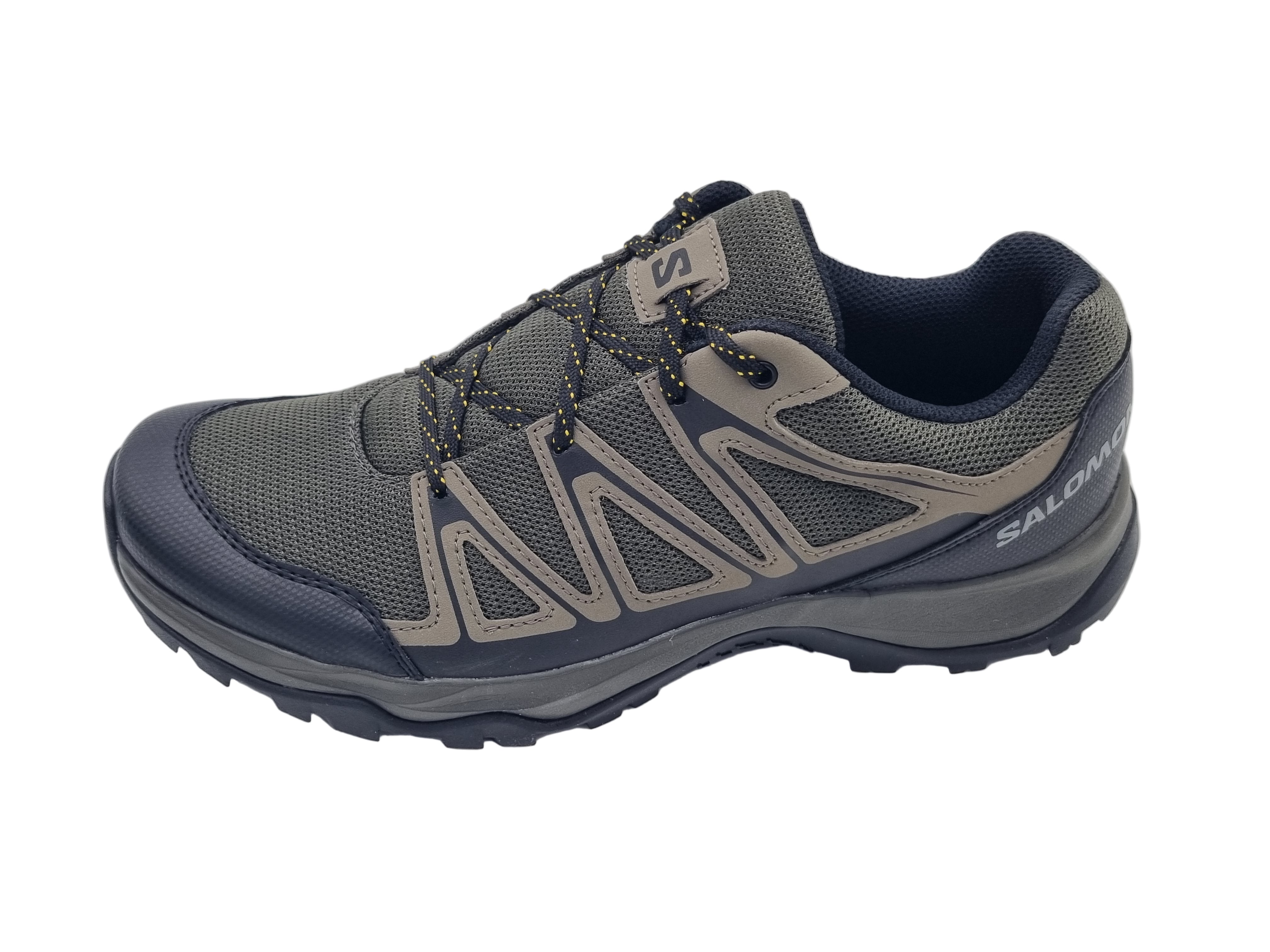 Salomon BARRAKEE beluga bungee cord black Herren Wanderschuhe - 412210_Seite