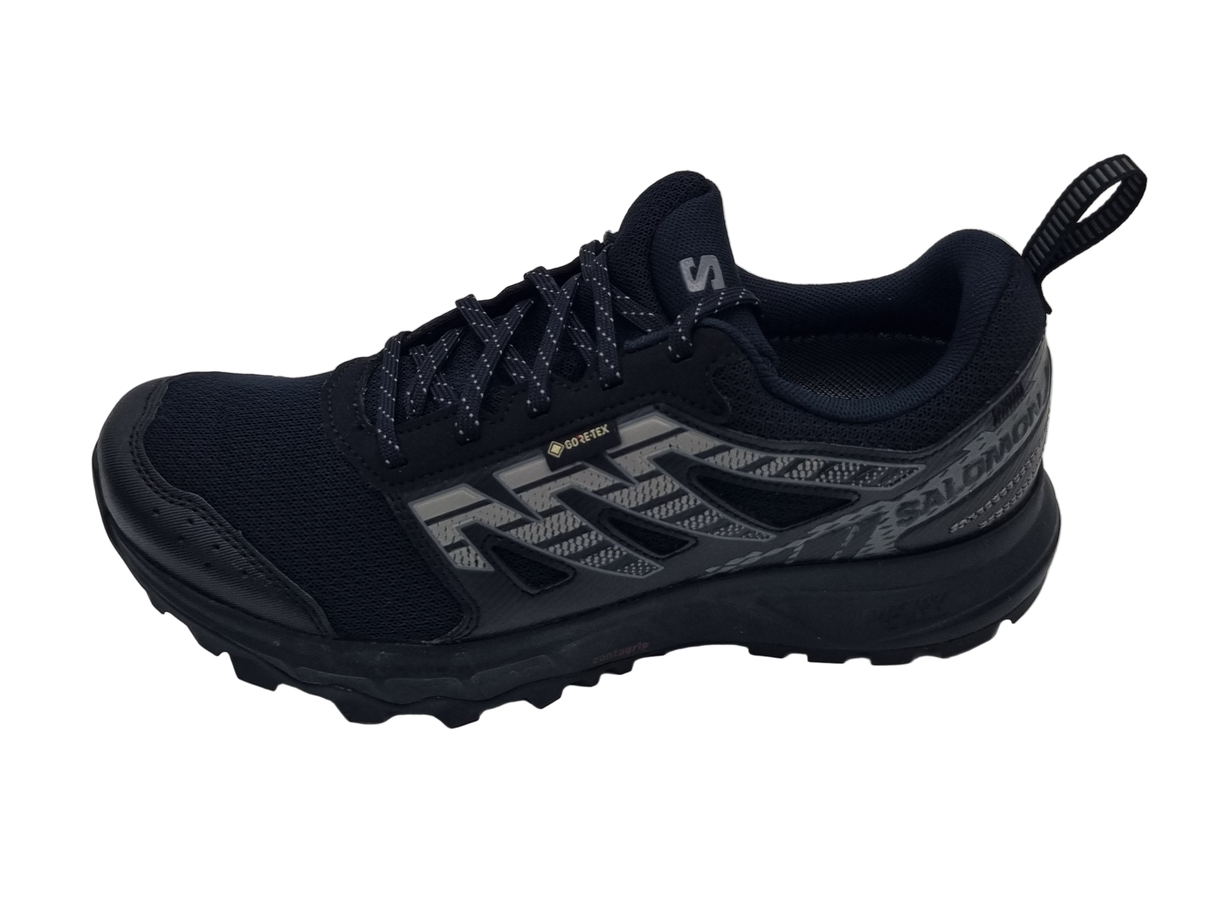 Salomon Herrenschuhe WANDER GTX Black/Pewter/Frstgy - 471484_Seite