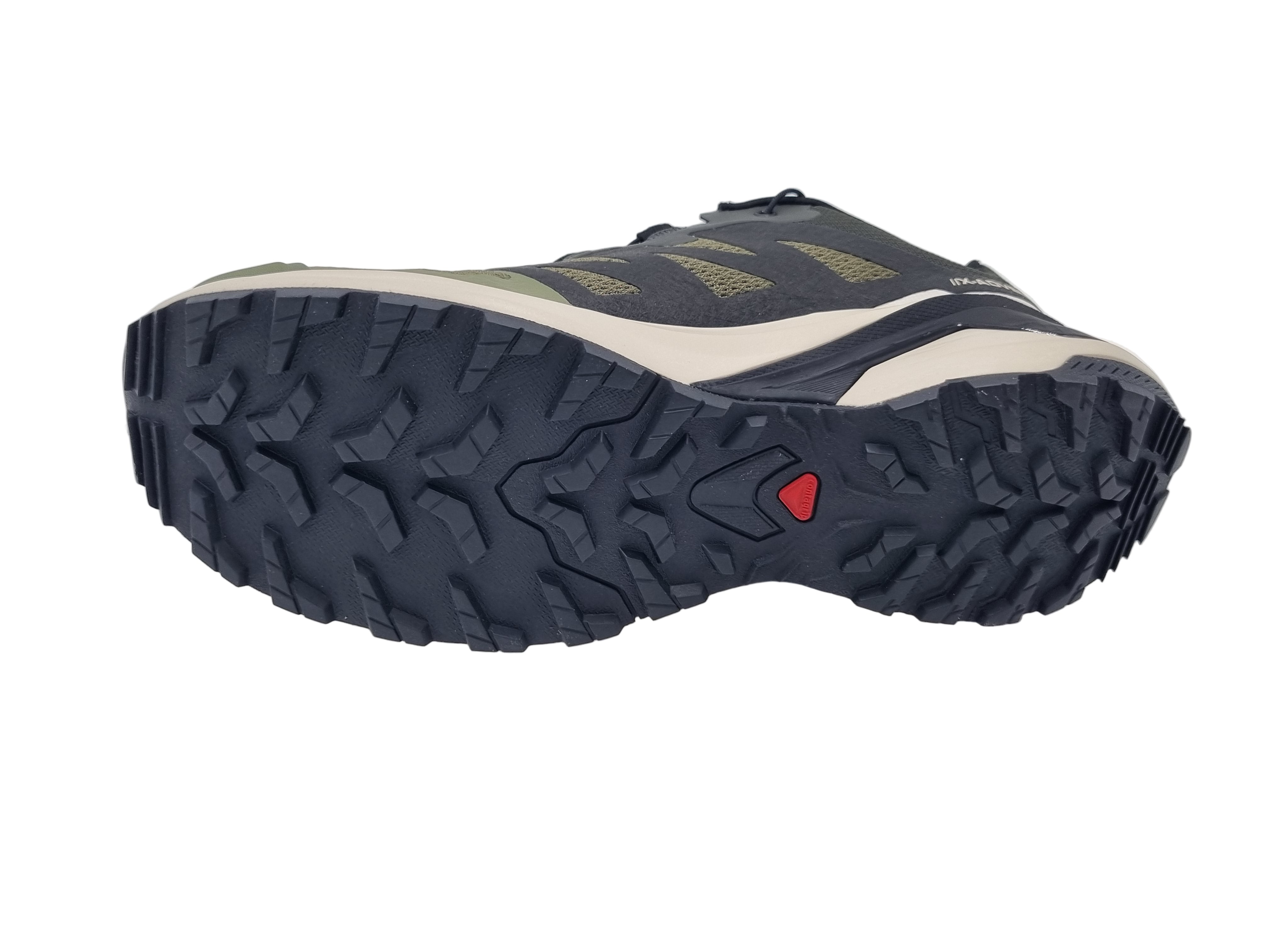 Salomon X-ADVENTURE OlvNig/Rainy Day/Black Herrenschuh - 473209_Sohle