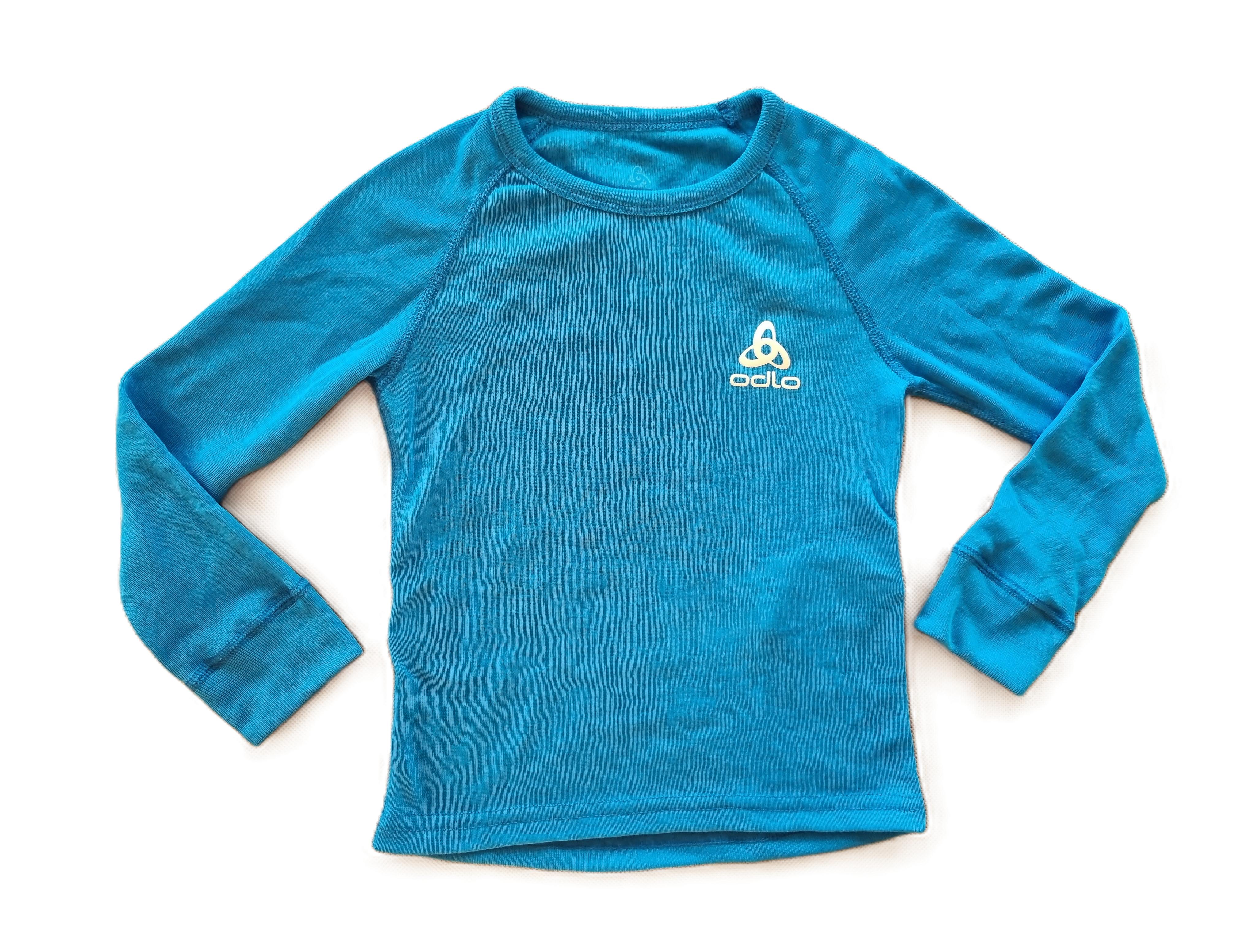 Odlo Kids Crew Neck Langarmshirt in blau - 10459 - 20221