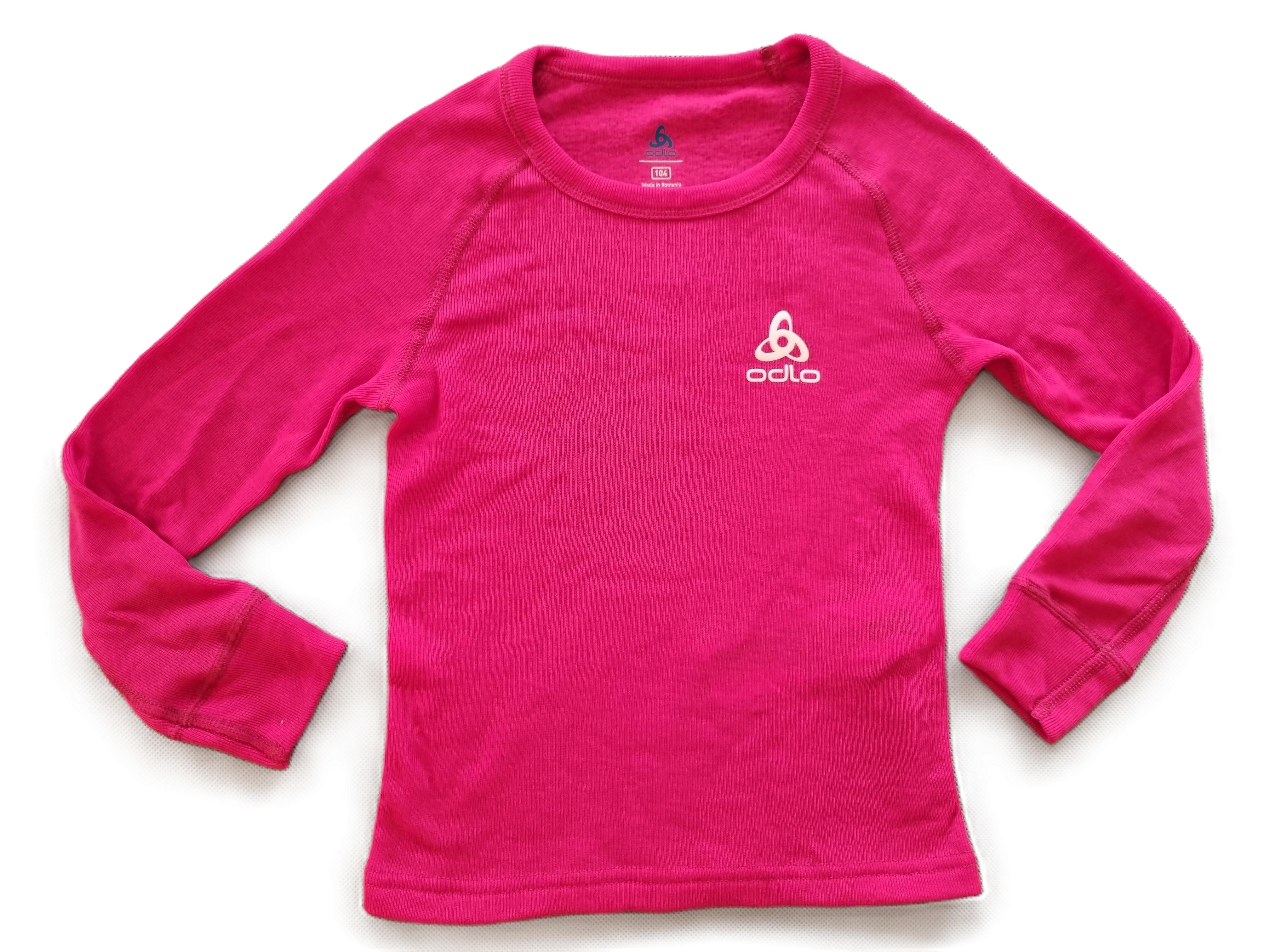 Odlo Kids Crew Neck Langarmshirt in pink - 10459 - 30174