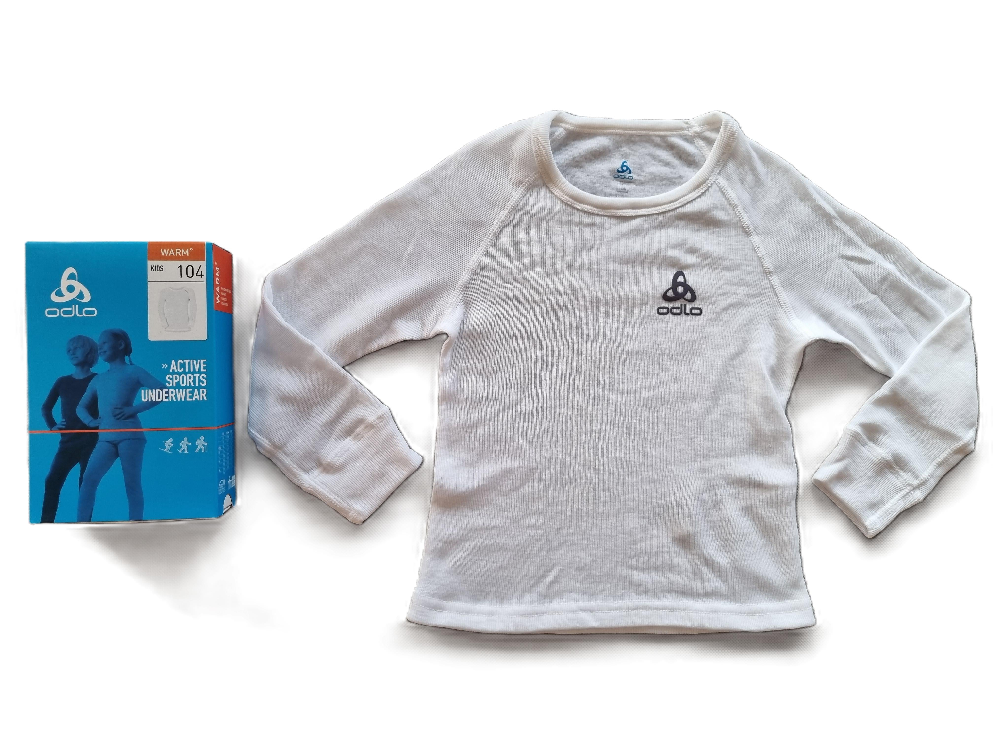 Odlo Kids Crew Neck Langarmshirt in grau - Artikel 10459 - 10000