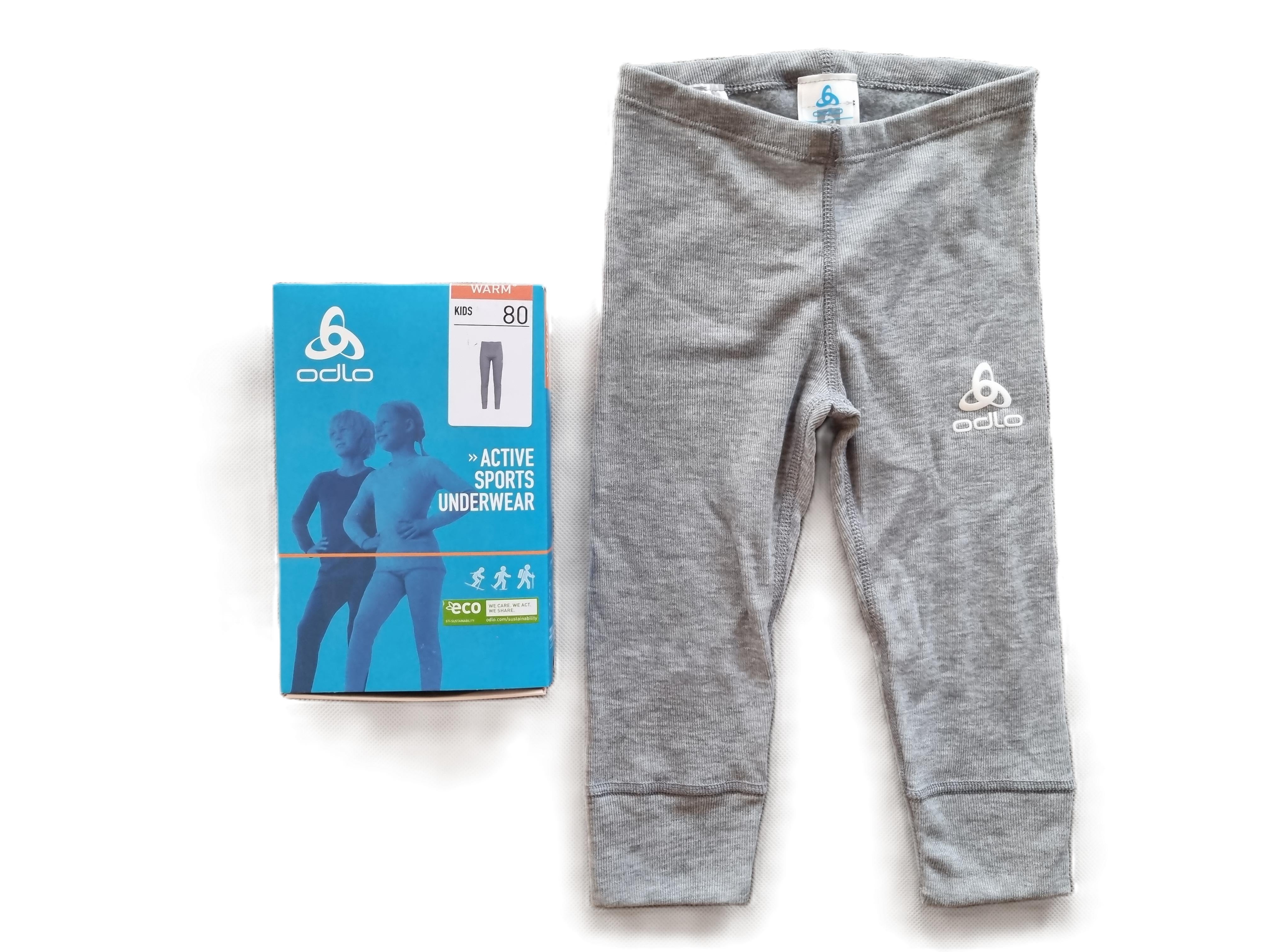 Odlo Kids Fitted Bottom Pant in grau - Artikel 159219 - 15700