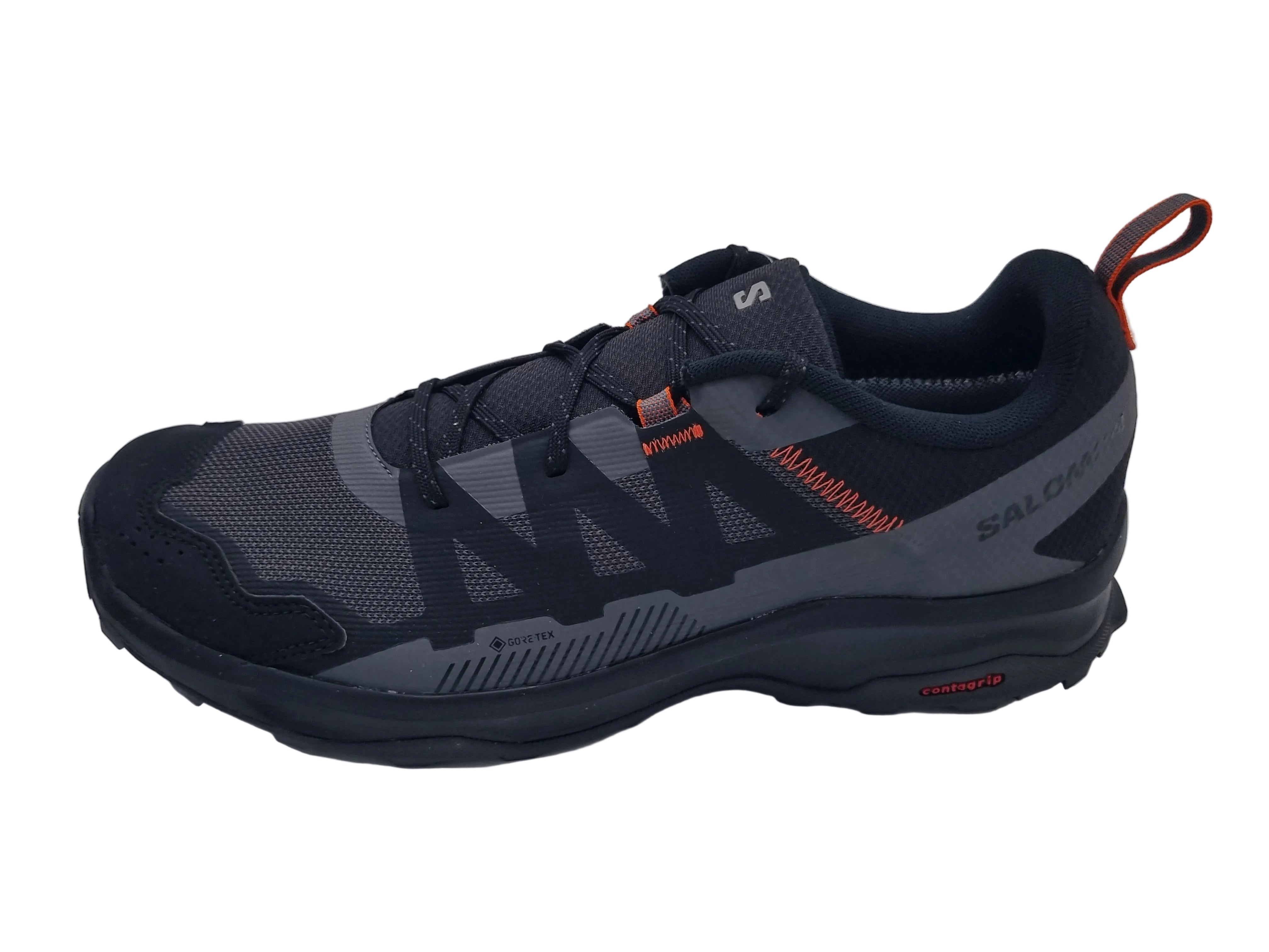 Salomon Ardent GTX Herren – Black / Magnet / Scarlet Ibis (472004)