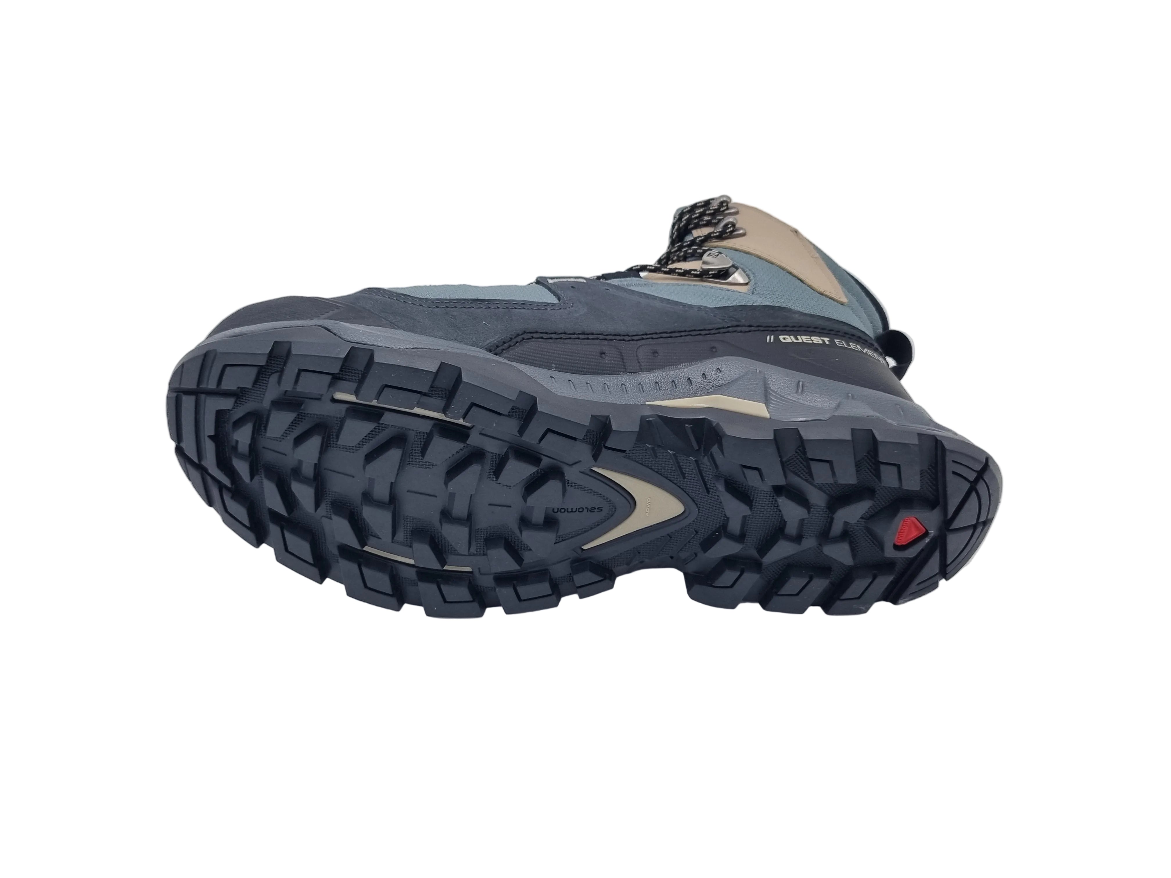 Salomon Quest Element GTX Damenstiefel – Ebony / Rainy Day - 414574