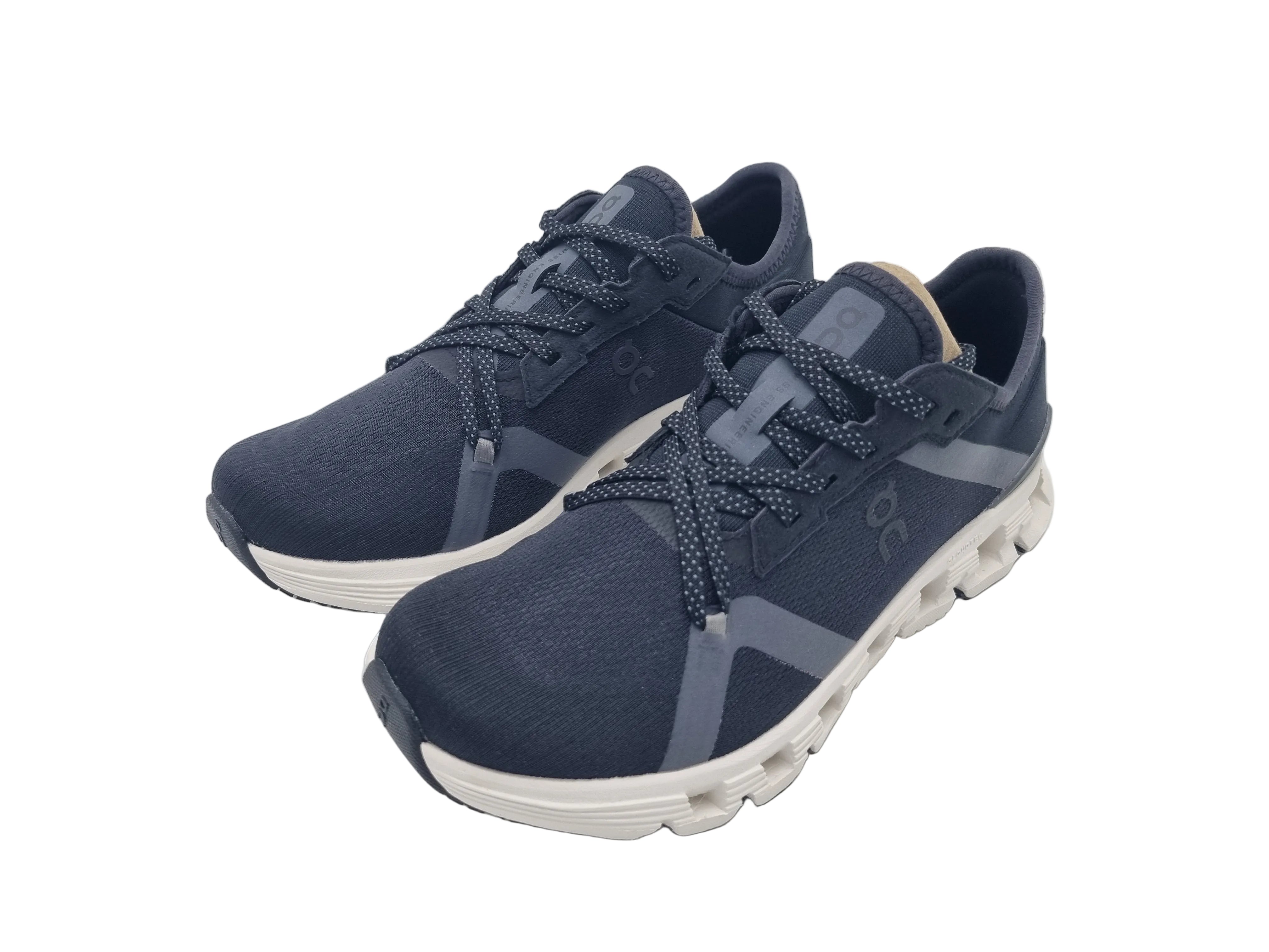 ON Running Cloud X 4 AD - Damen Sneakers Schuhe Black-Asphalt 3WF10170397