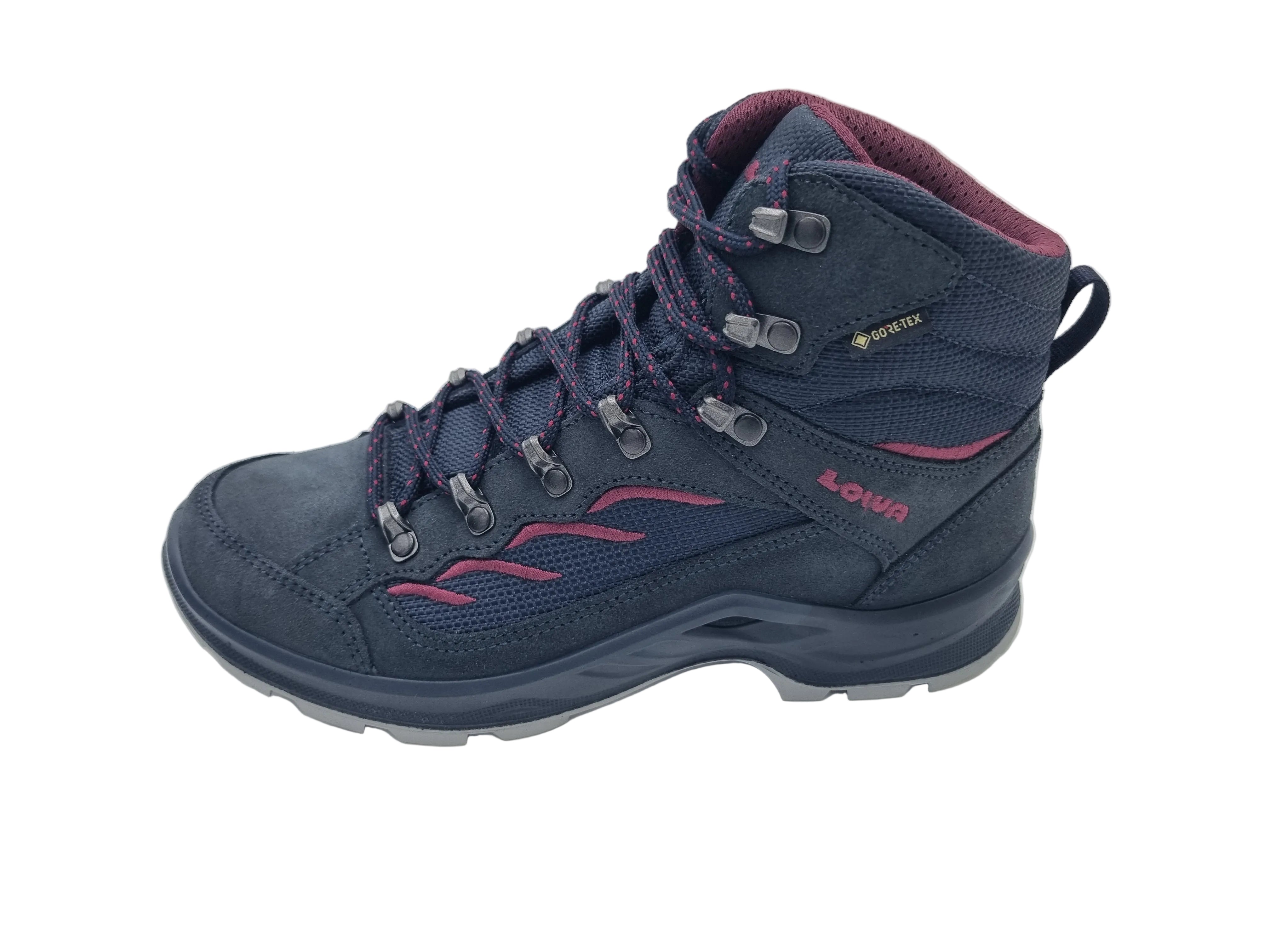 Lowa Damen Riva Gtx Mid Navy/Berry Wanderschuh - 520735-6951