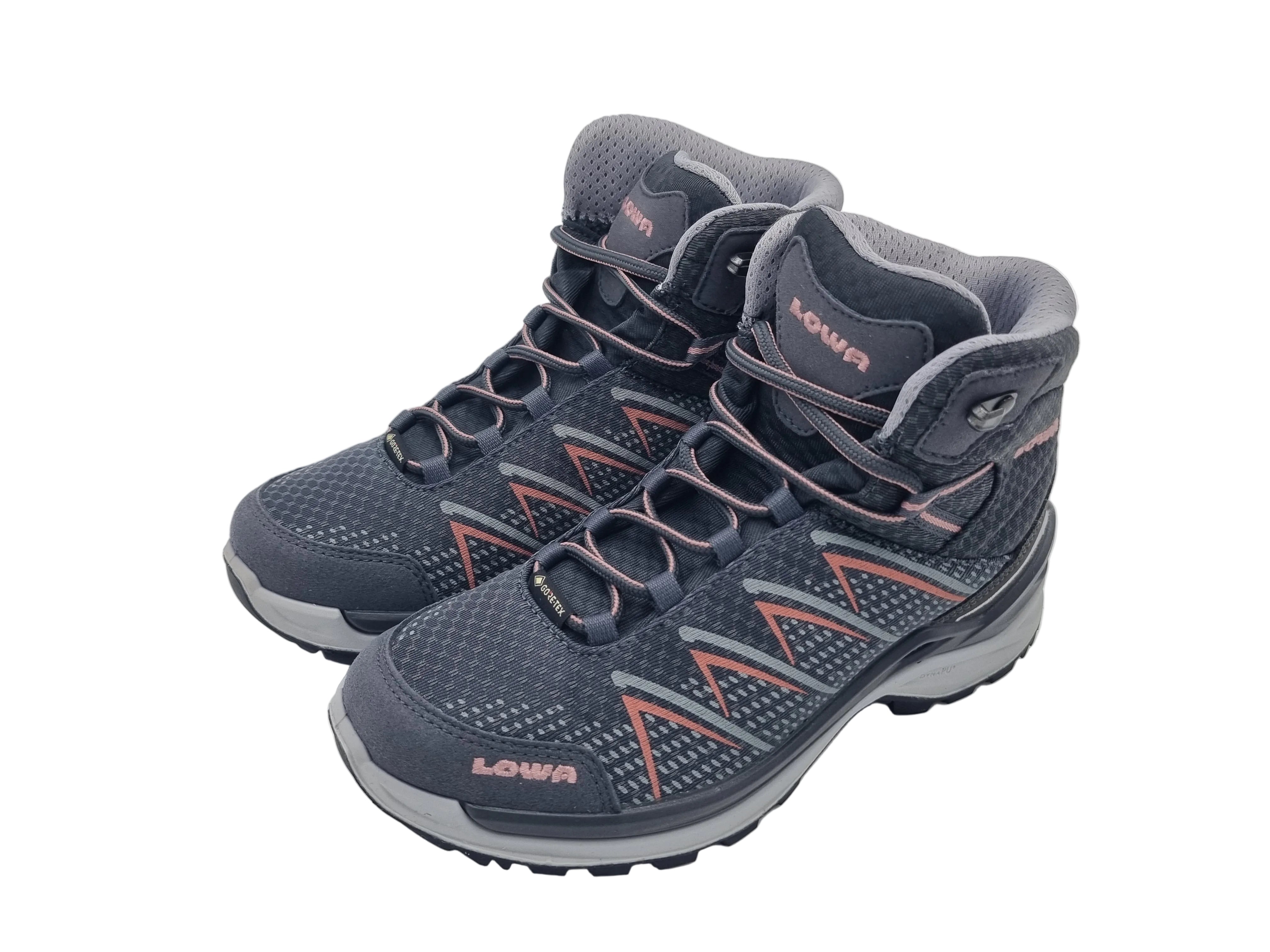 Lowa Damen Ferrox Pro GTX Mid Graphite/Salmon Wanderschuh - 320651-9801