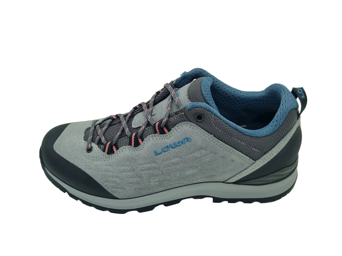 Lowa Damen Explorer II LO Light Grey/Denim Wanderschuh - 220769-9356