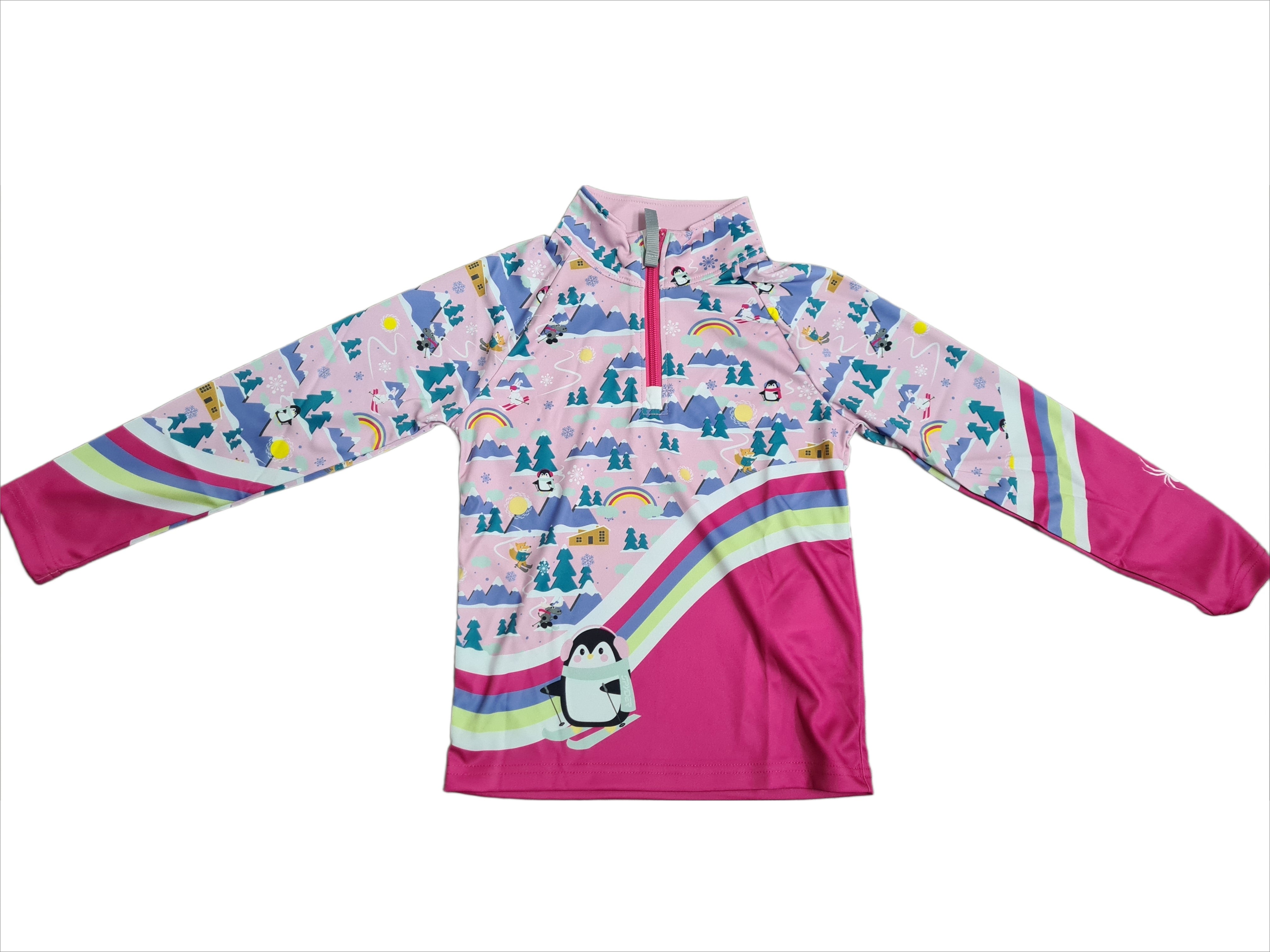 Spyder Reflect 1/2 Zip Longsleeve Skipullover für Kinder