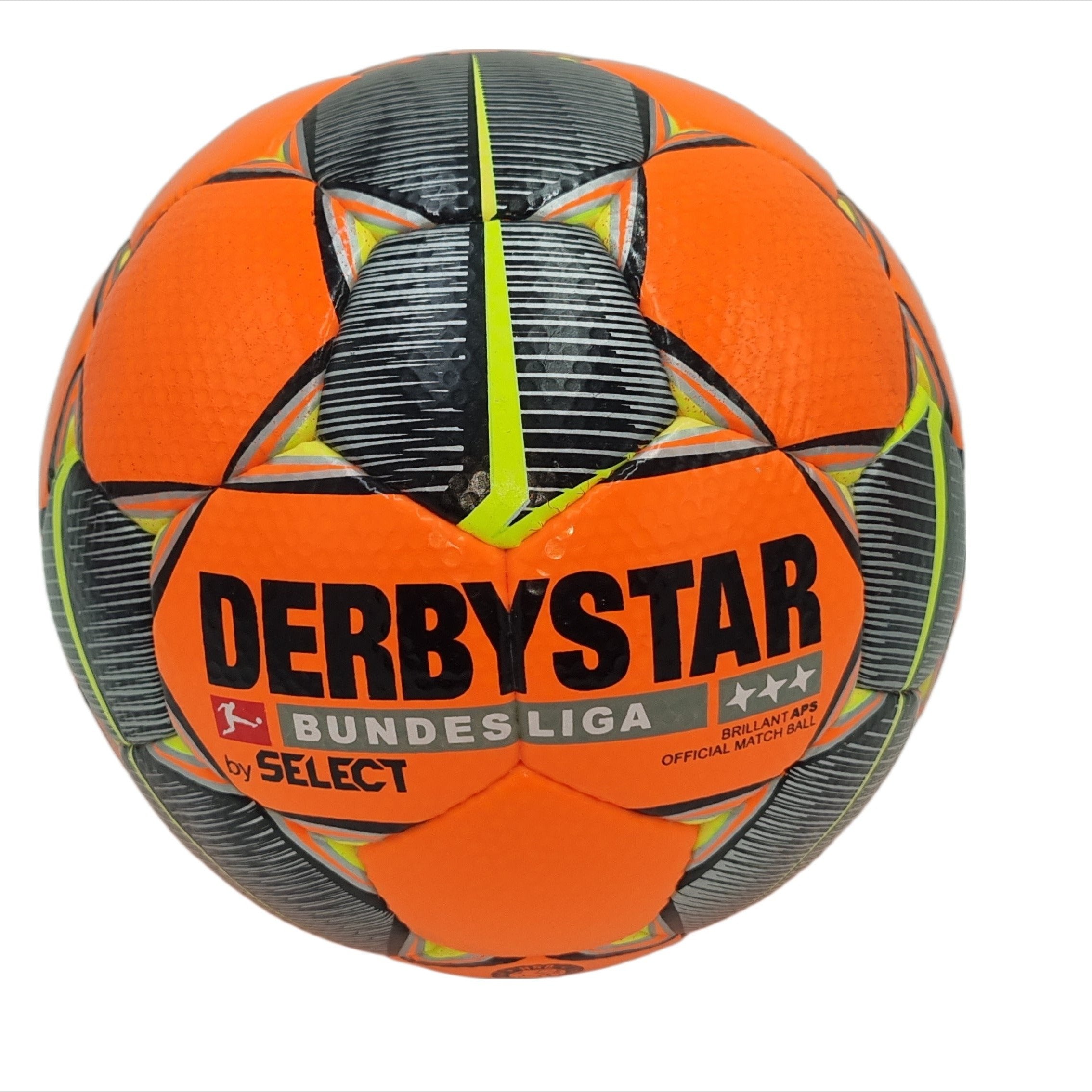 Derbystar Brillant APS Official Matchball - FIFA Spielball - Winterball orange - Gr 5