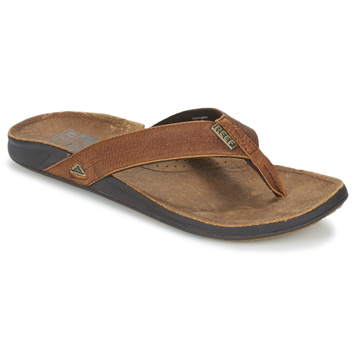 REEF Sandale Herren J-Bay III Dark Brown Threepoint - RF002616