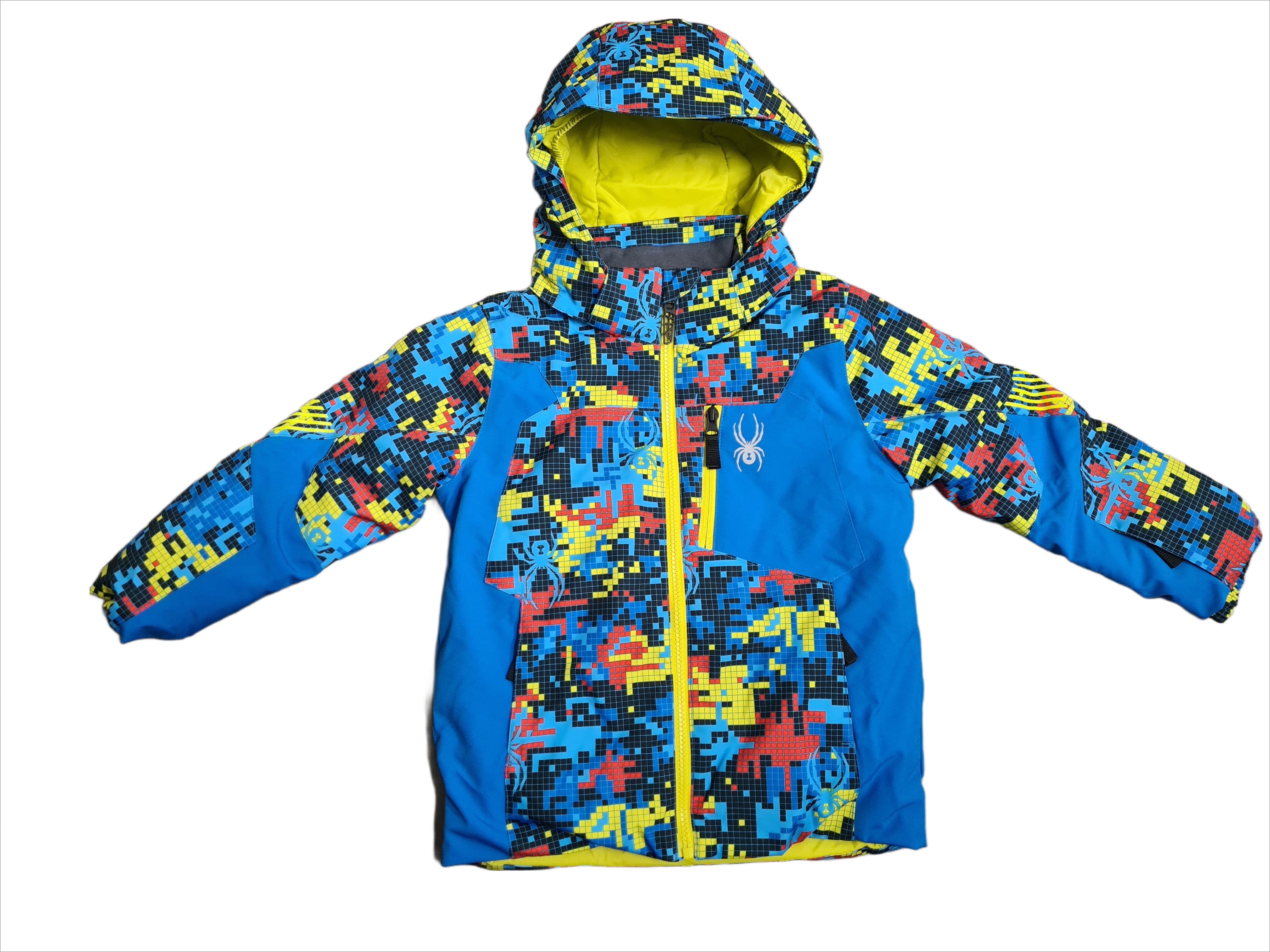 Spyder Skijacke Mini Leader Skijacke für Kinder - Farbe digi bug