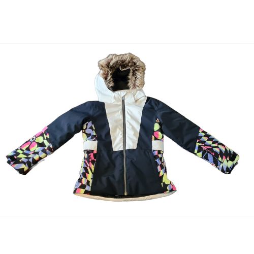 Spyder Skijacke Lola Skijacke für Mädchen - schwarz/ weiß