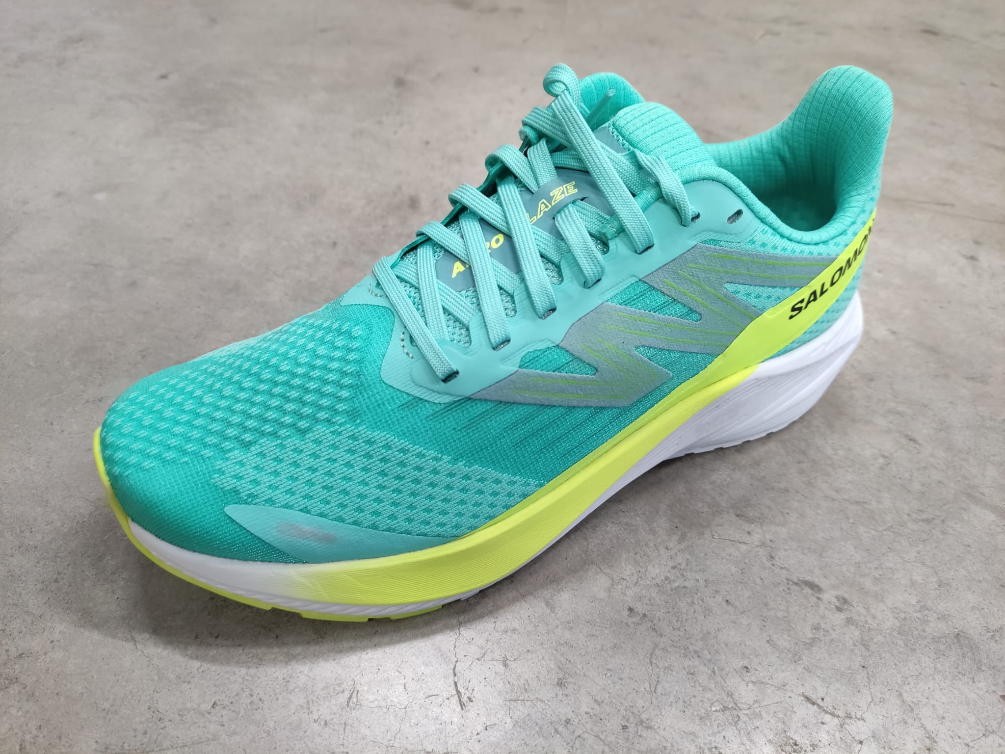 Salomon AERO BLAZE W Damenschuh - 472763 - Cockatoo/Yellow/Wht