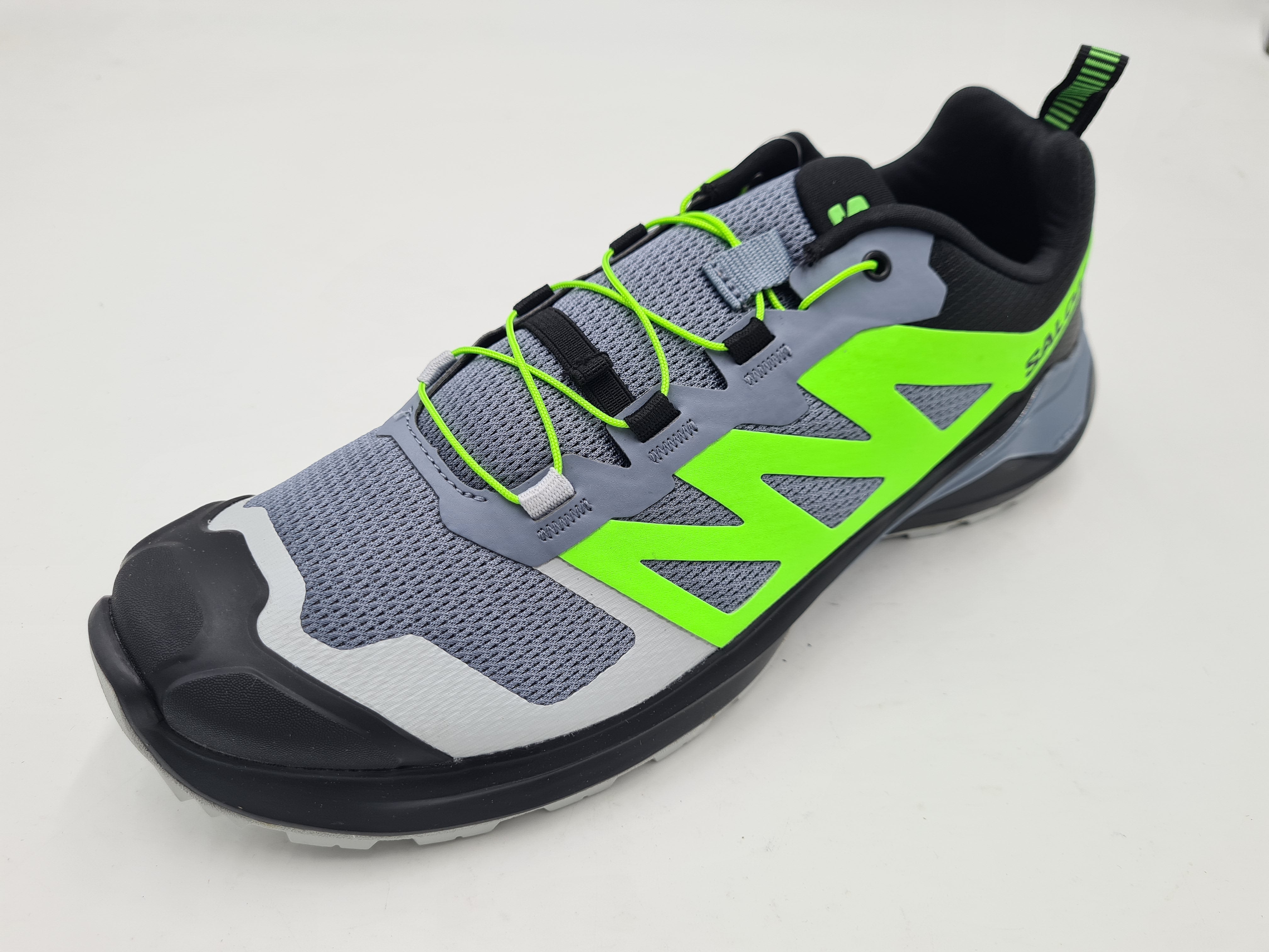 Salomon X-ADVENTURE Flint Stone Black Green Gecko Herrenschuh - 473383