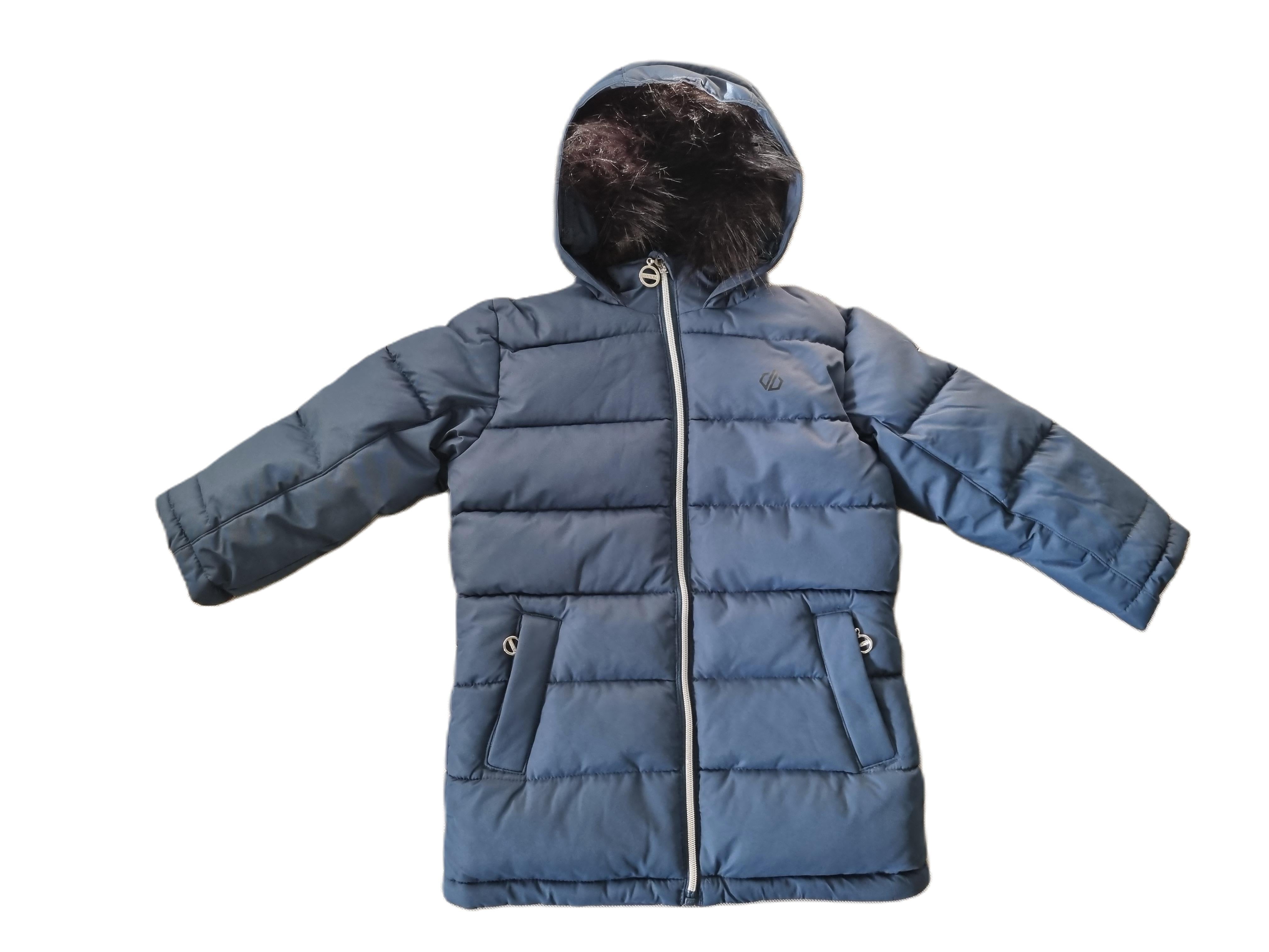 Dare2B Girls Striking II Kinder Wintermantel DGP342 - dunkelblau