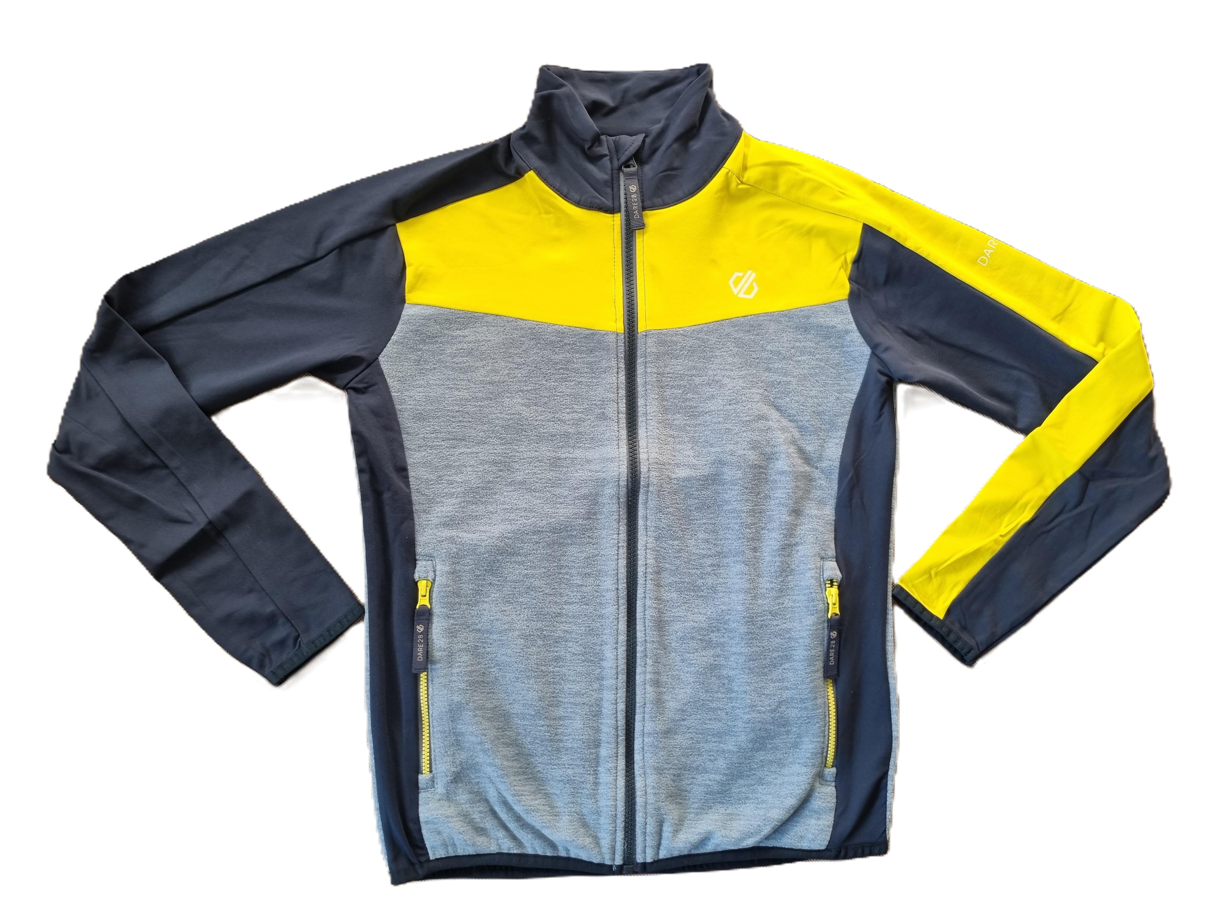 Dare2B Emergent Core Stretch Kinderjacke DKL391 - blau gelb