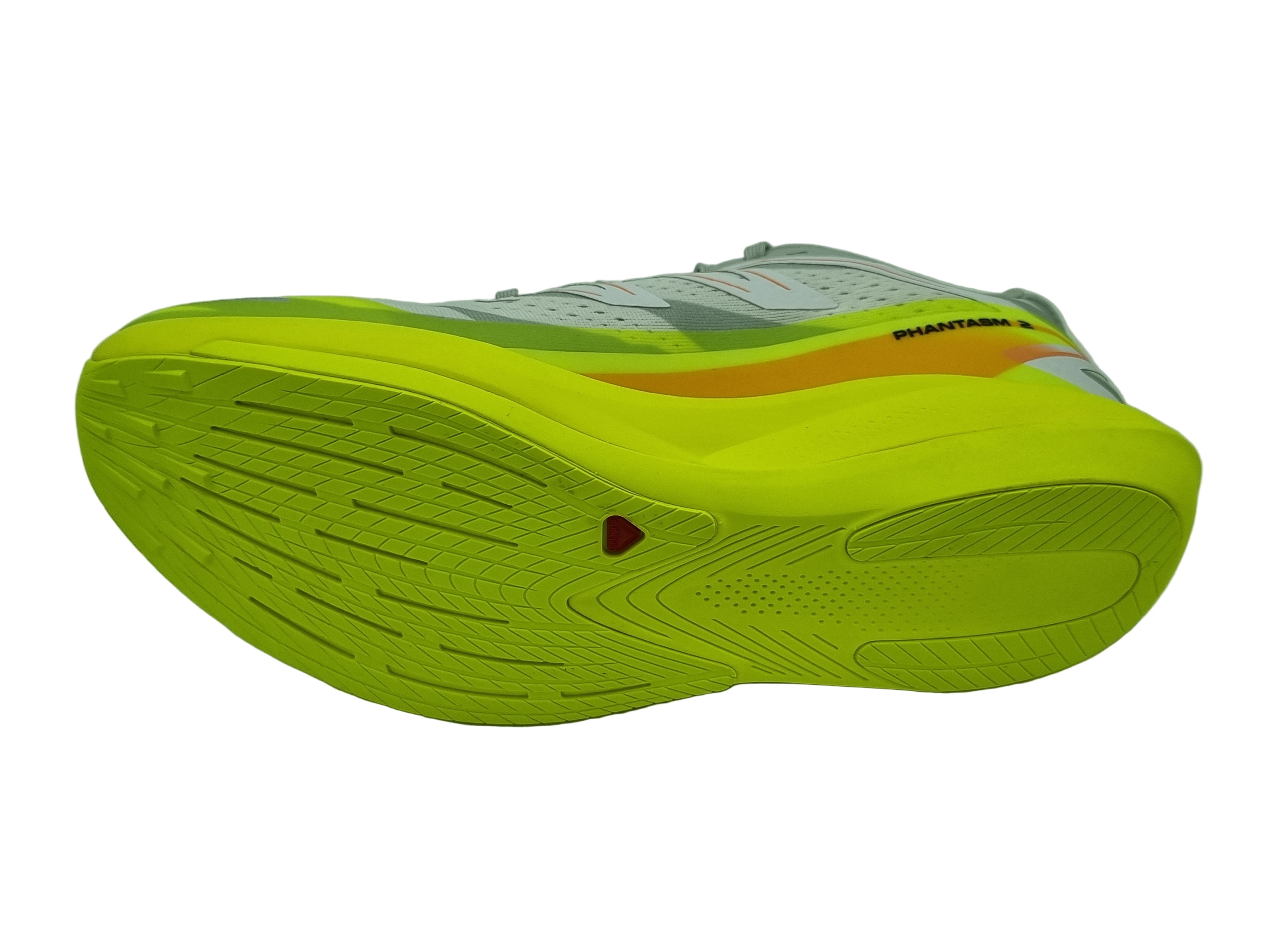 Salomon PHANTASM 2 Herren Laufschuhe White/Yellow/Metal - 473830_Sohle