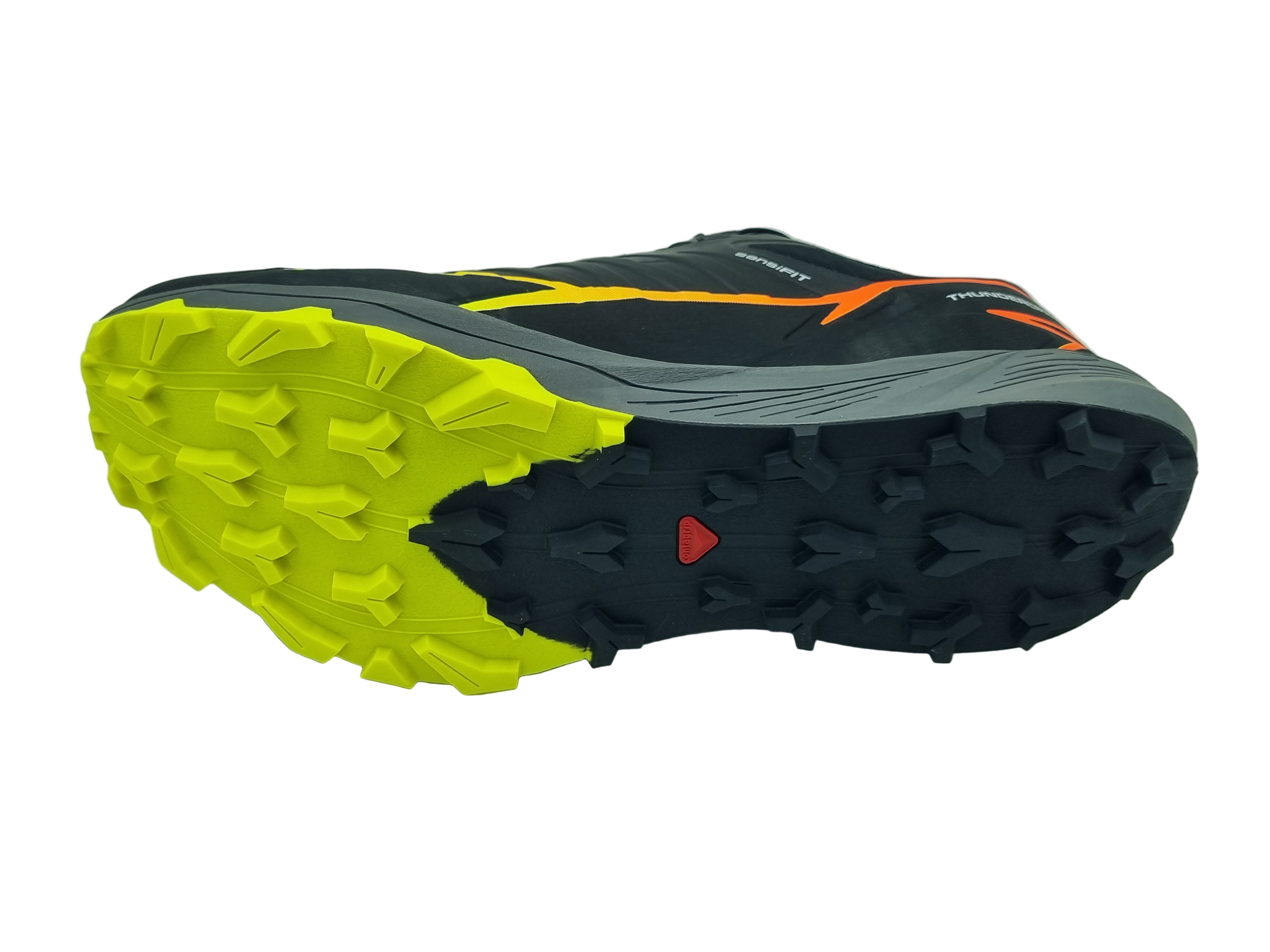 Salomon THUNDERCROSS Black/QuSh/Neon Herrenschuhe - 472954_Sohle