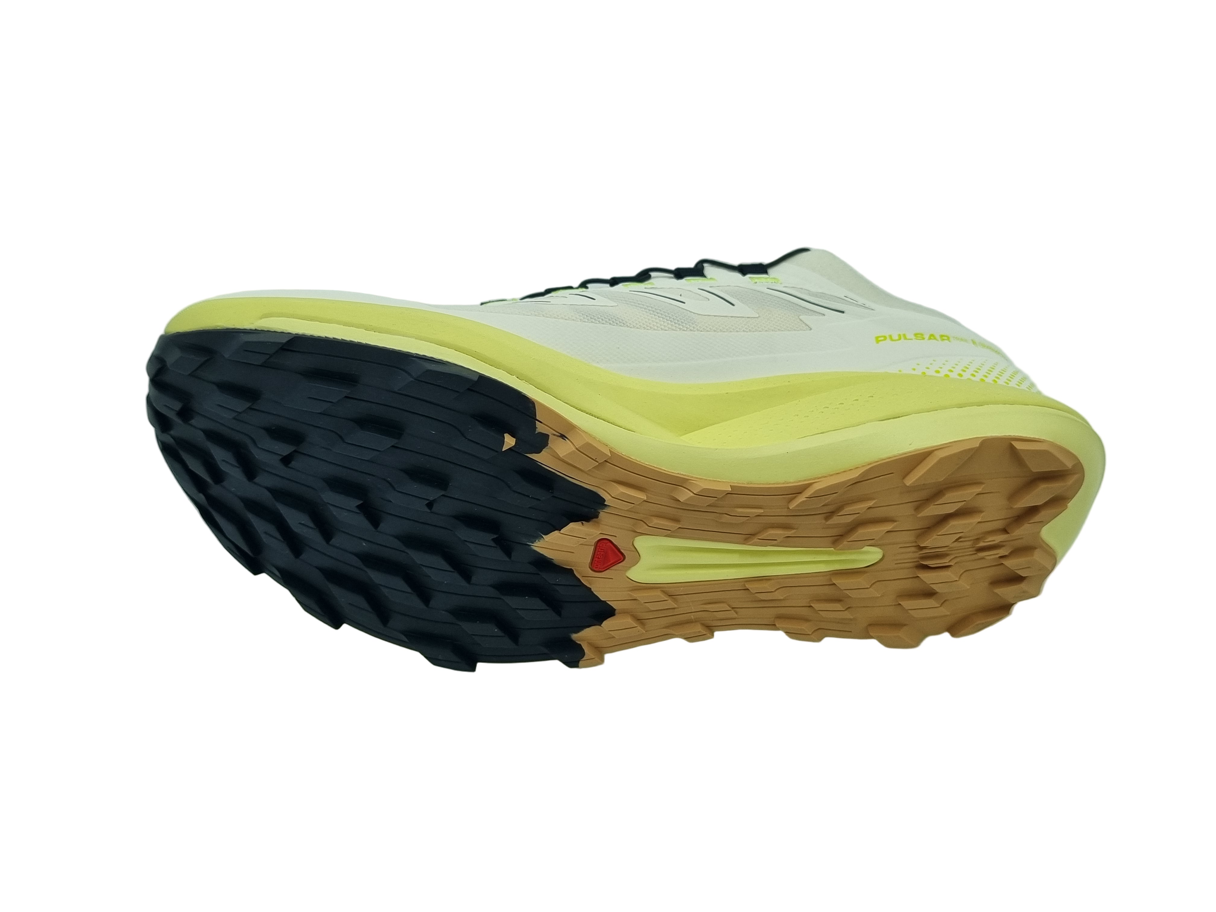 Salomon Pulsar Trail Pro 2 Vanila/Sun Lm/B Herrenschuhe - 476706_Sohle