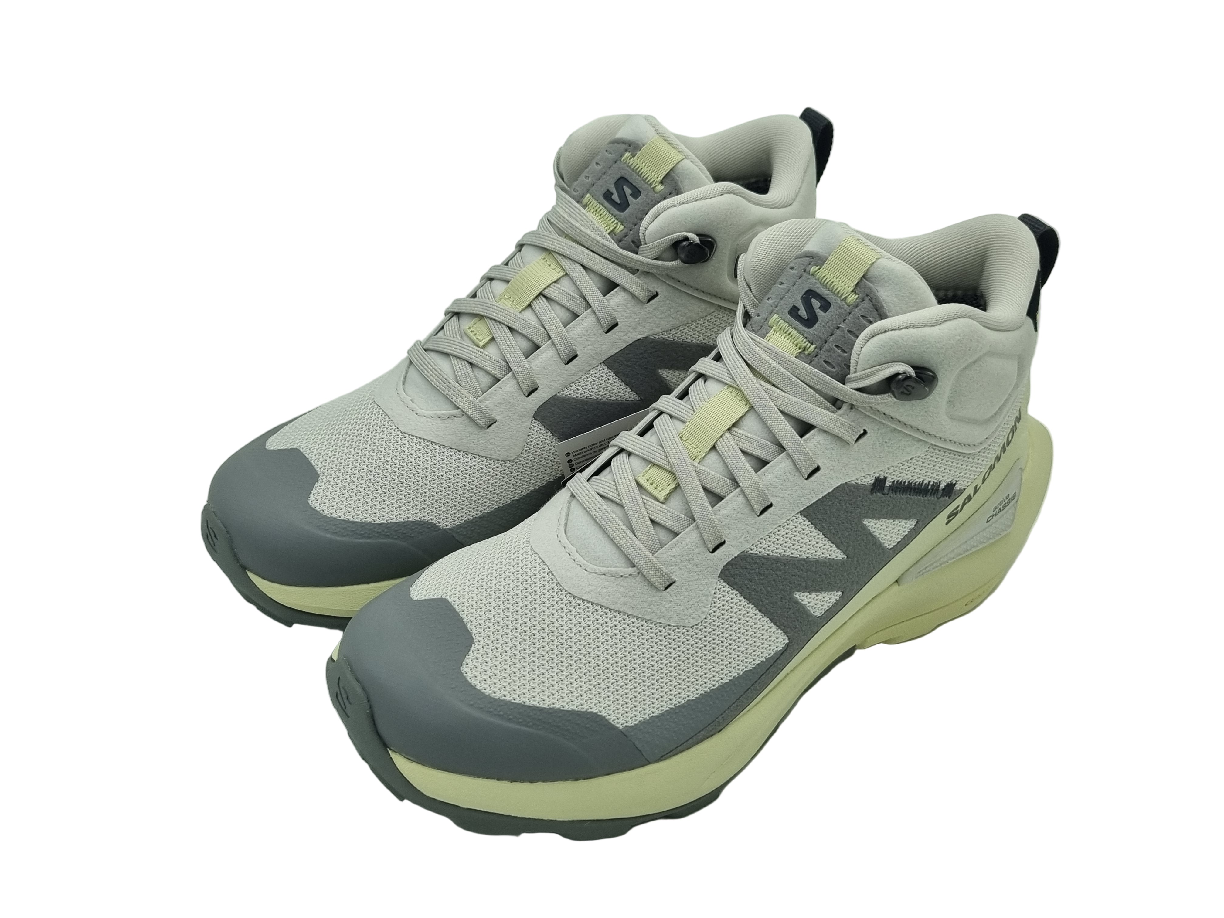 Salomon Elixir Activ Mid GTX W – Damen Wanderschuh – Glacier Gray / Aloe - 474573