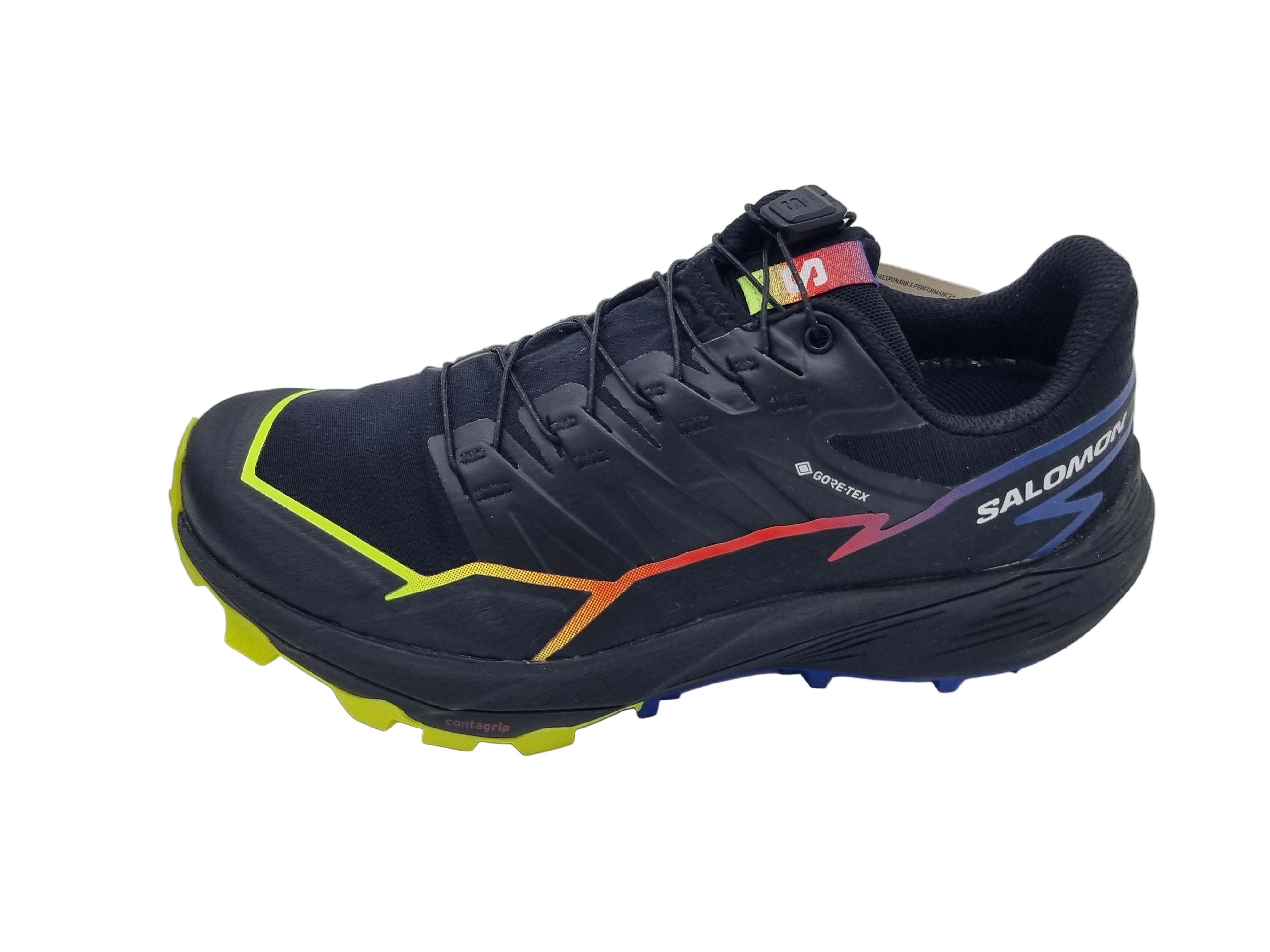 Salomon THUNDERCROSS GTX BLUE FIRE Black Herrenschuhe - 475514