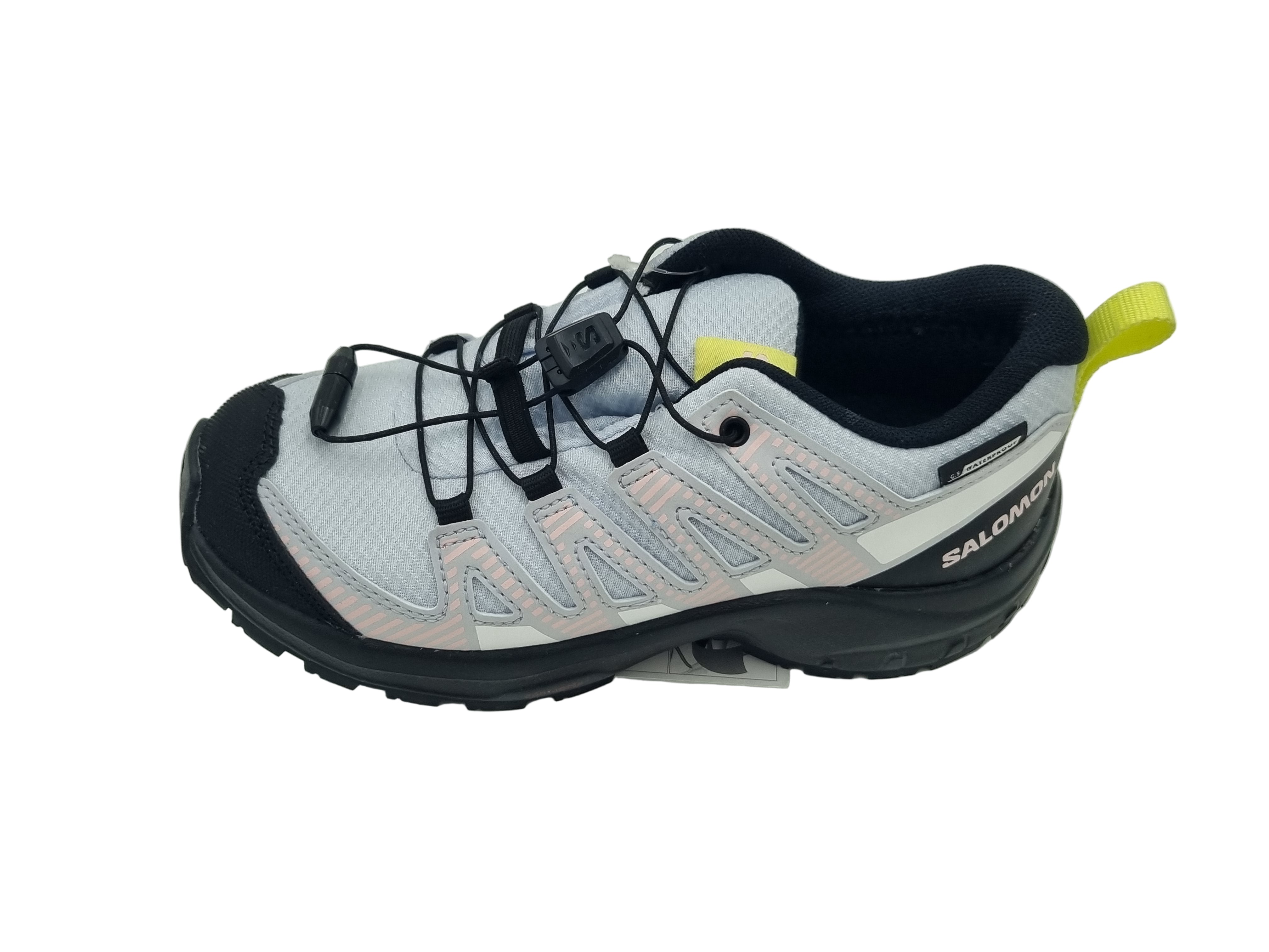 Salomon XA PRO V8 waterproof J Arctic Ice/Black Kinderschuhe - 471264