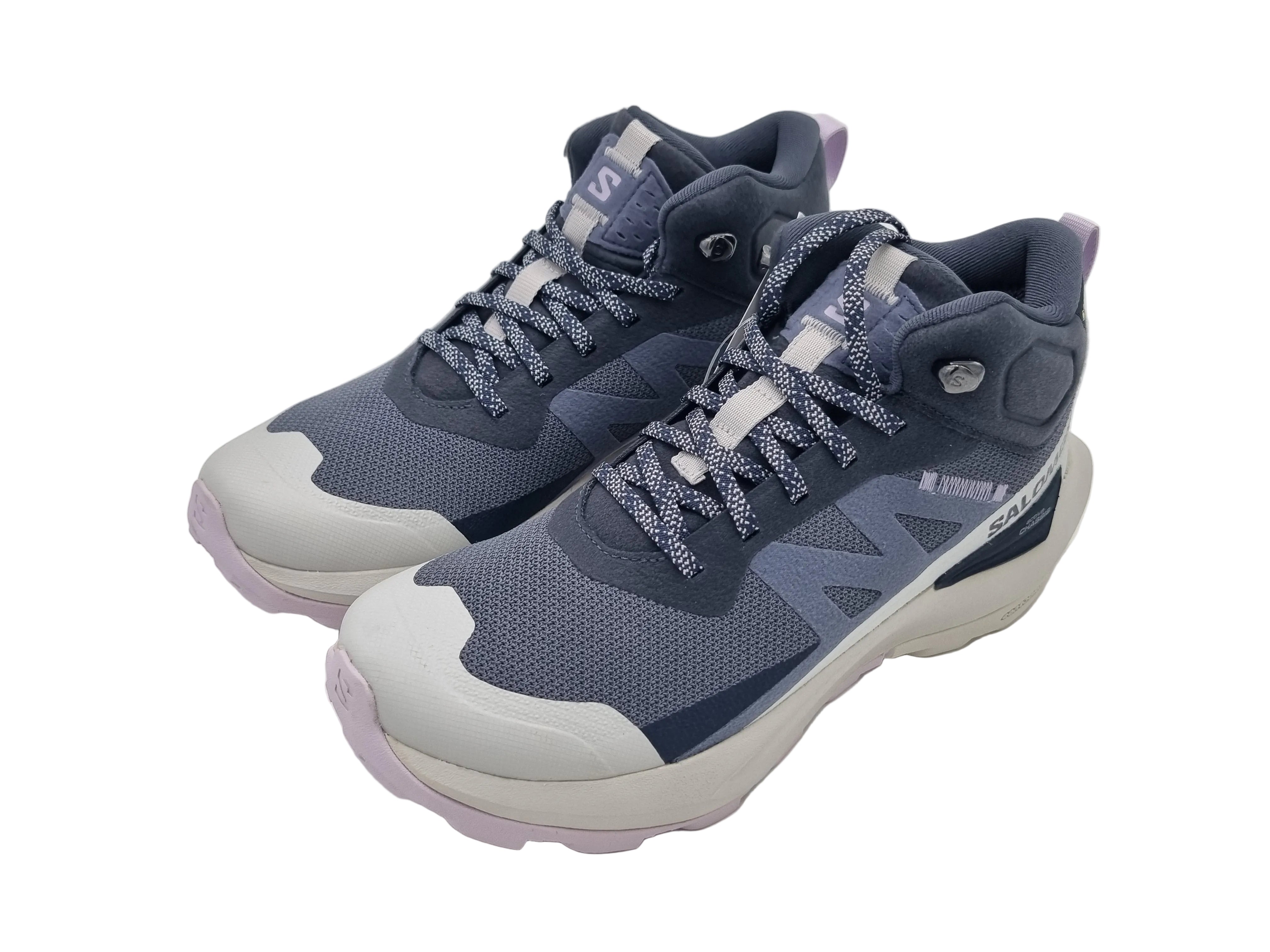 Salomon ELIXIR ACTIV MID GTX W Damen Wanderschuh – Indigo / Glacier – wasserdicht – Artikel 477070