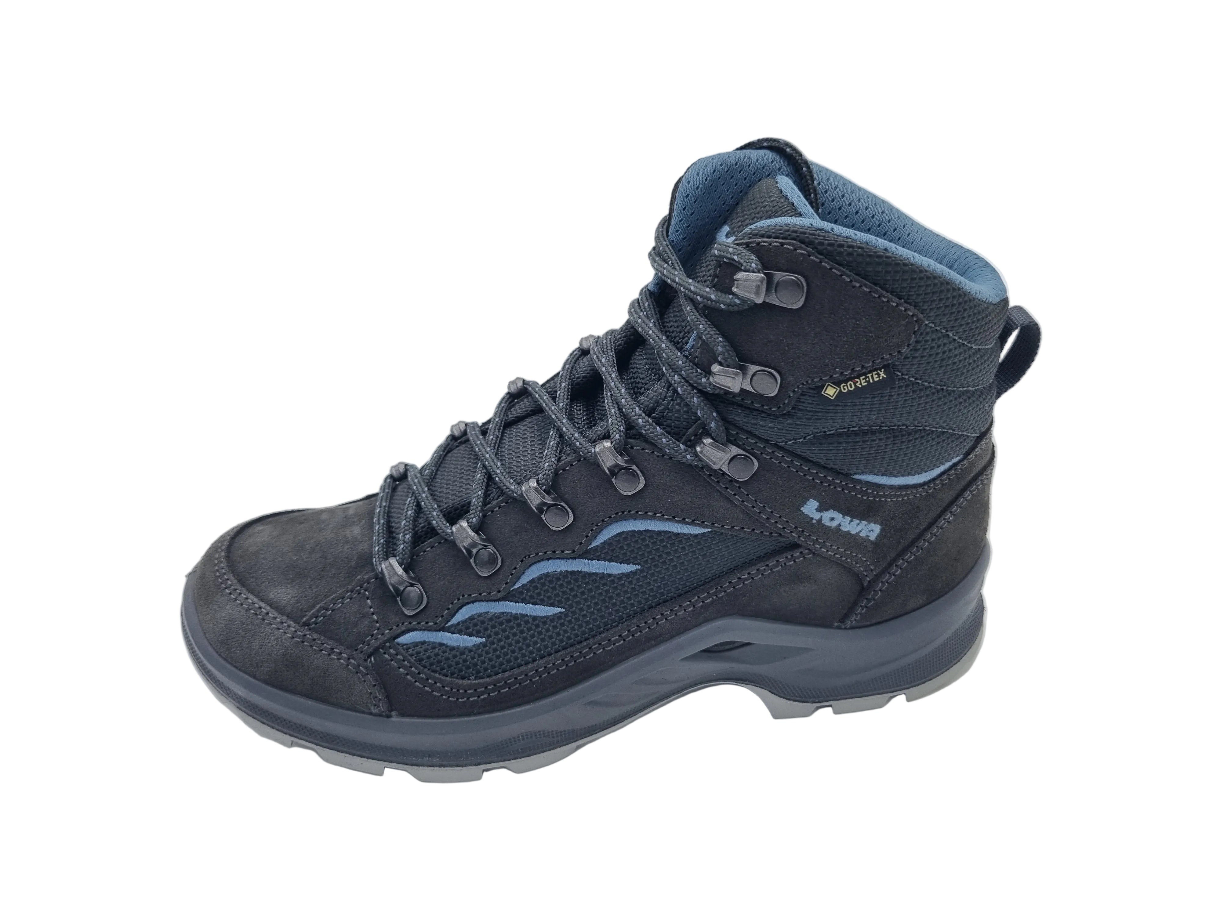 Lowa Damen Riva Gtx Mid Anthracite/Denim Wanderschuh - 520735-9751