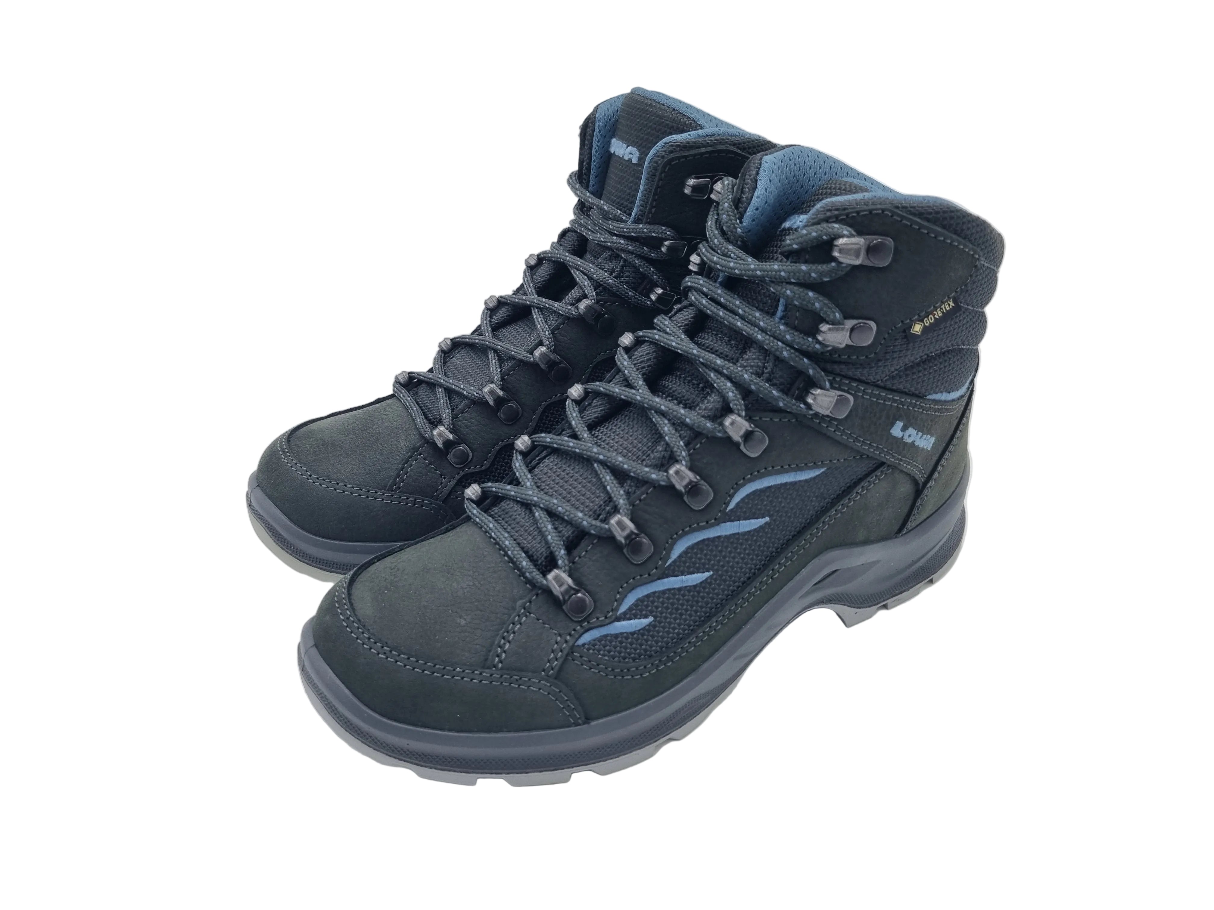 Lowa Damen Cerestro Gtx Mid Anthracite/Denim Wanderschuh - 520809-9751