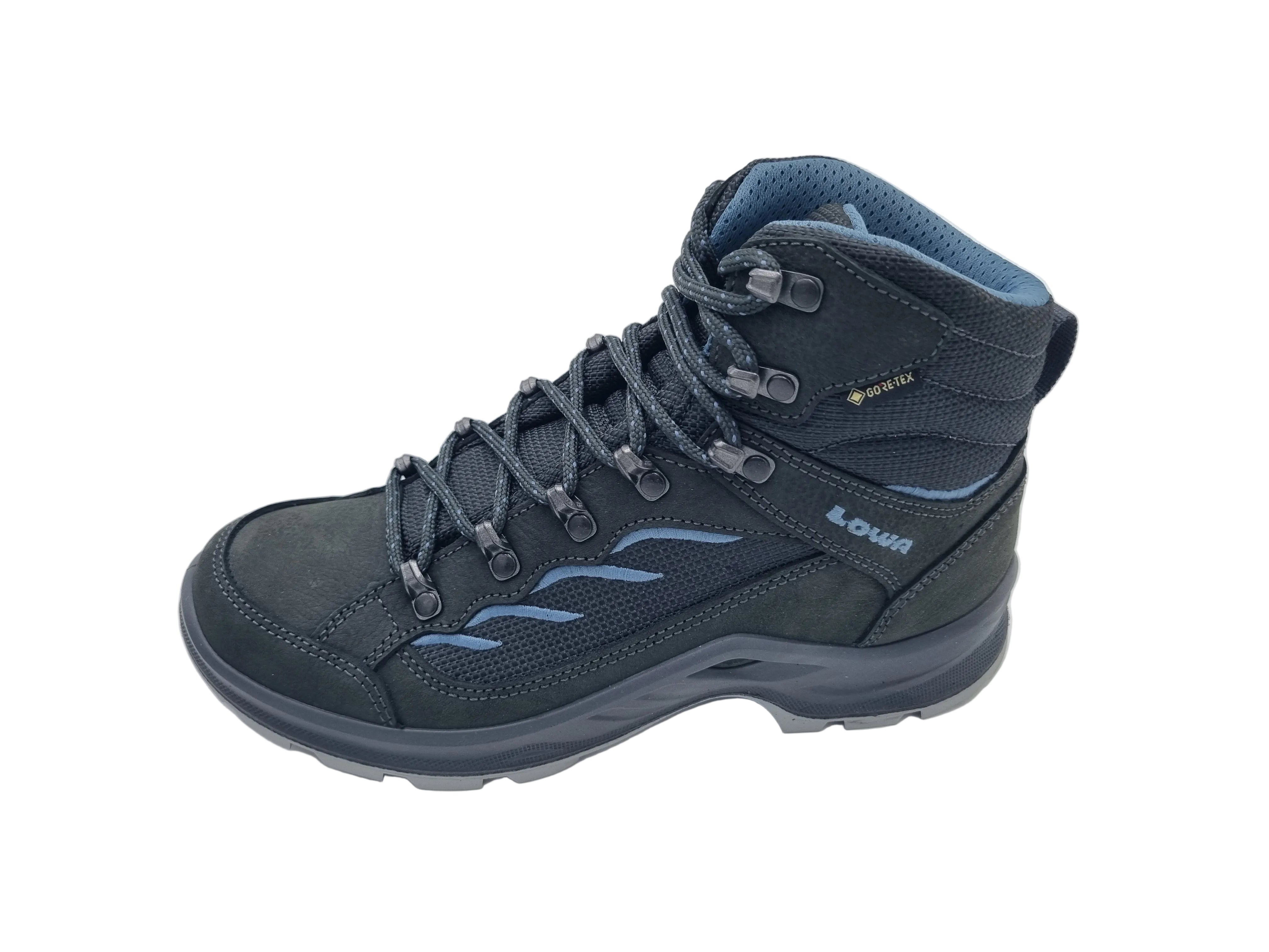 Lowa Damen Cerestro Gtx Mid Anthracite/Denim Wanderschuh - 520809-9751