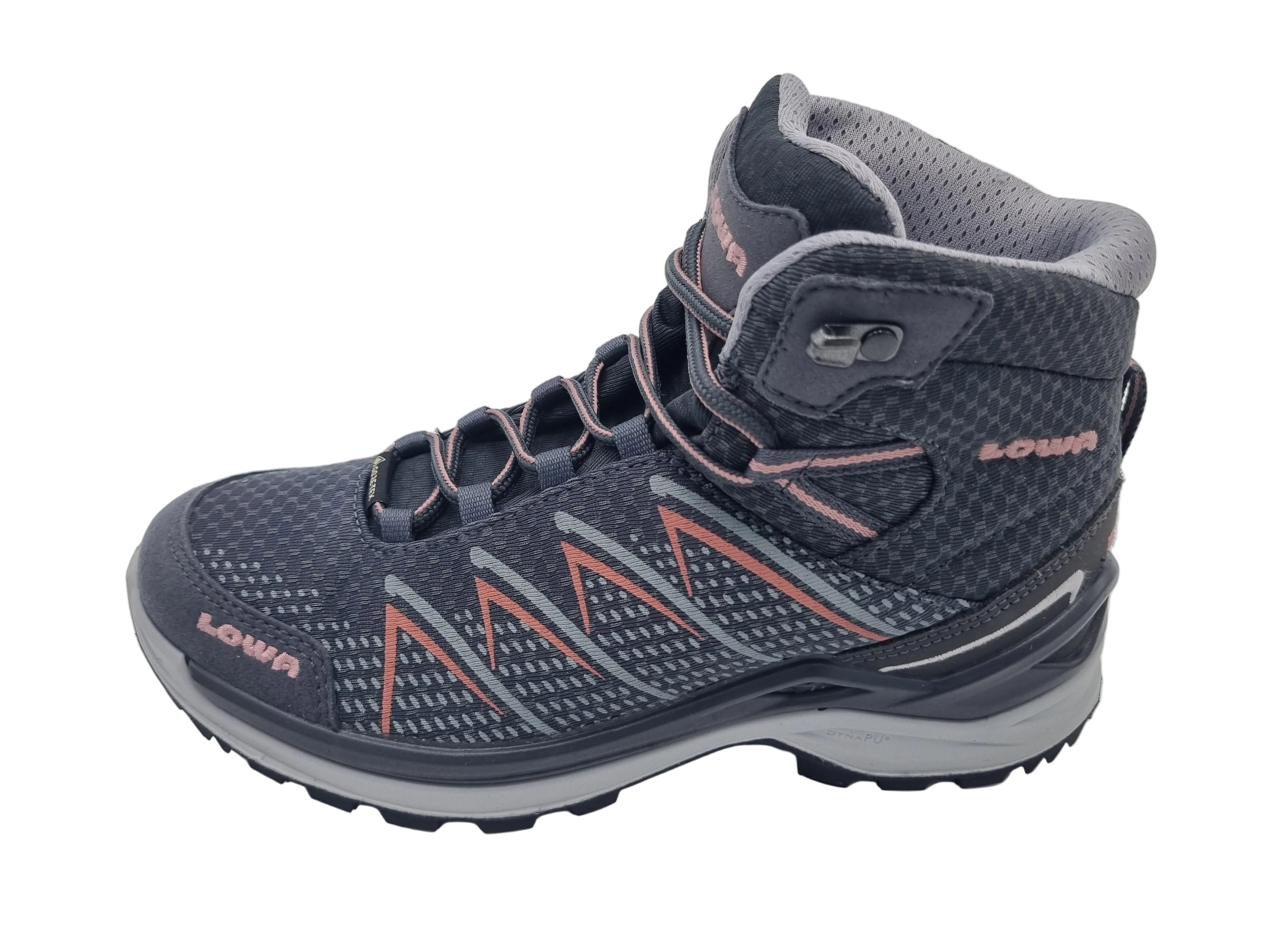 Lowa Damen Ferrox Pro GTX Mid Graphite/Salmon Wanderschuh - 320651-9801