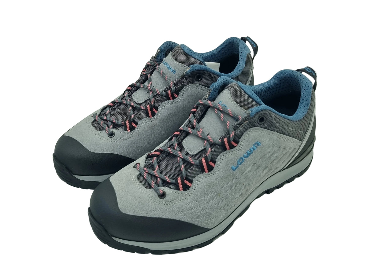 Lowa Damen Explorer II LO Light Grey/Denim Wanderschuh - 220769-9356