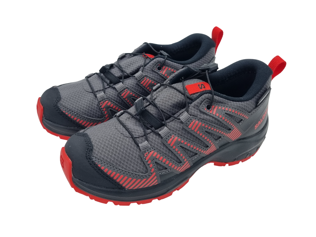 Salomon XA PRO V8 waterproof J Magnet Black Kinderschuhe - 416139