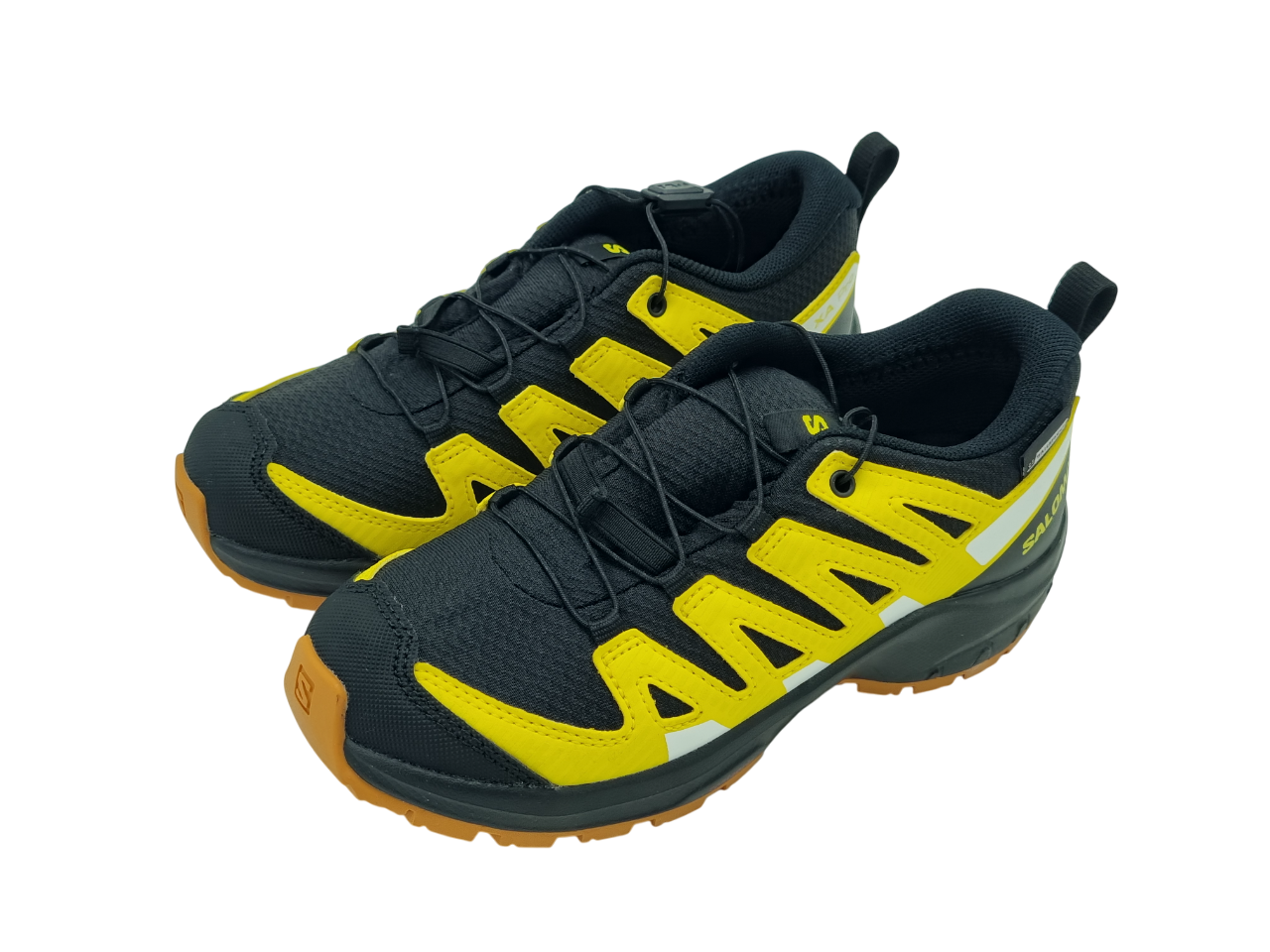 Salomon XA PRO V8 waterproof J Black/Empyel/Wht Kinderschuhe - 471256