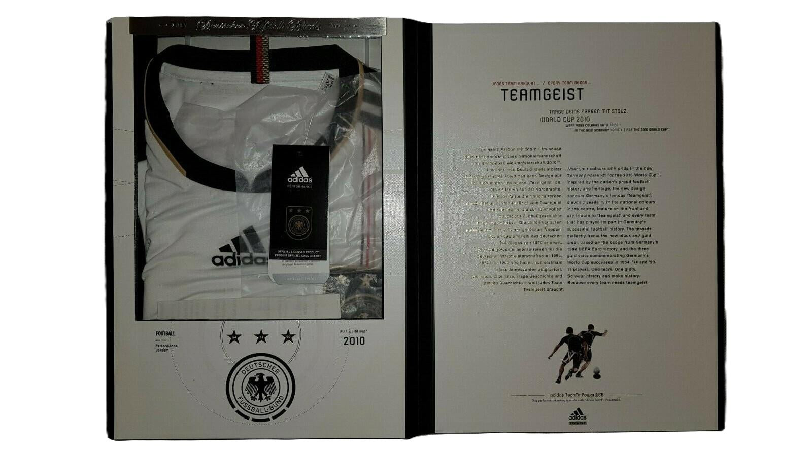 Adidas 2 DFB Sammler Trikots in Box - Gr L - NEU - P96831